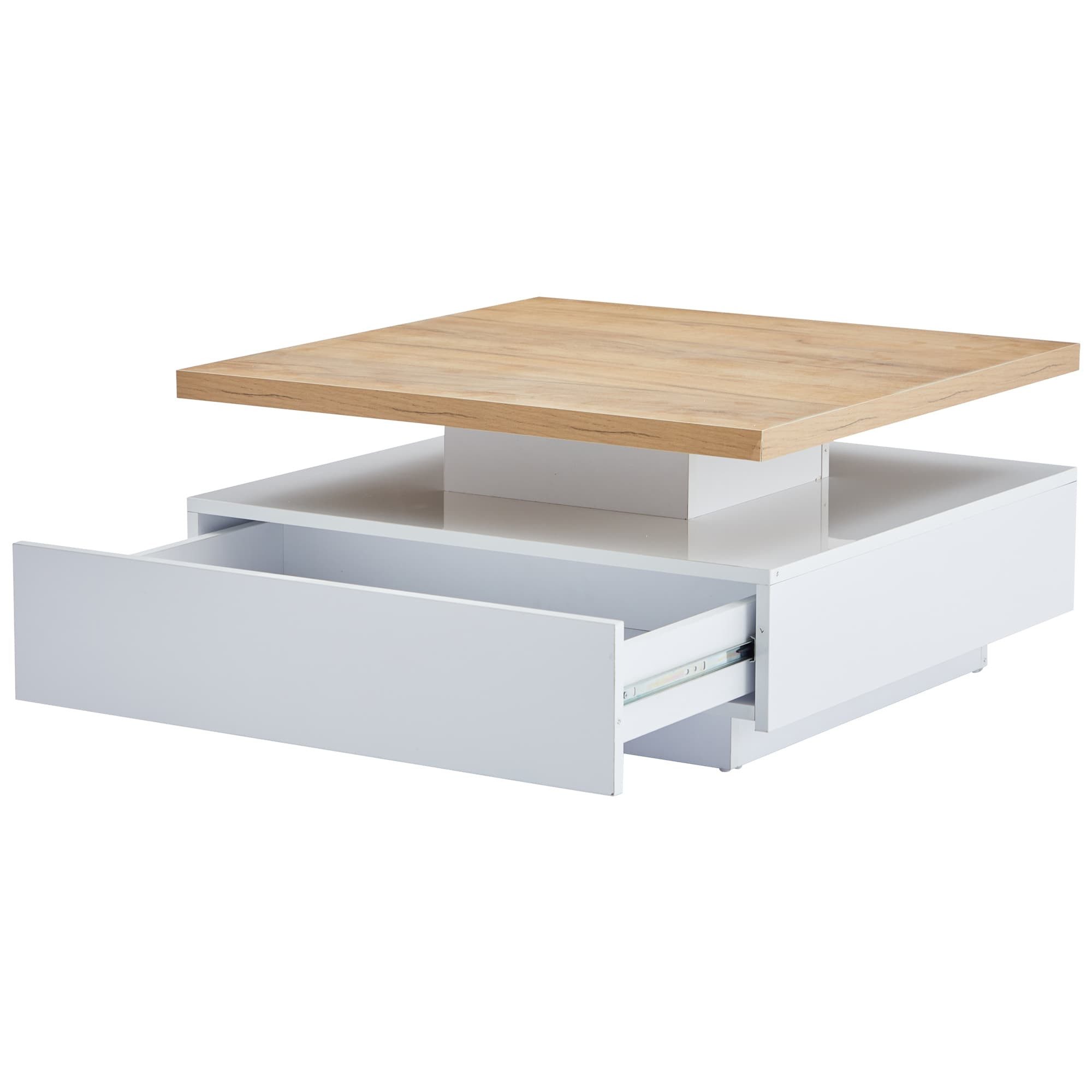 autolock Couchtisch Couchtisch Sofa-Beistelltisch mit 360° günstig online kaufen