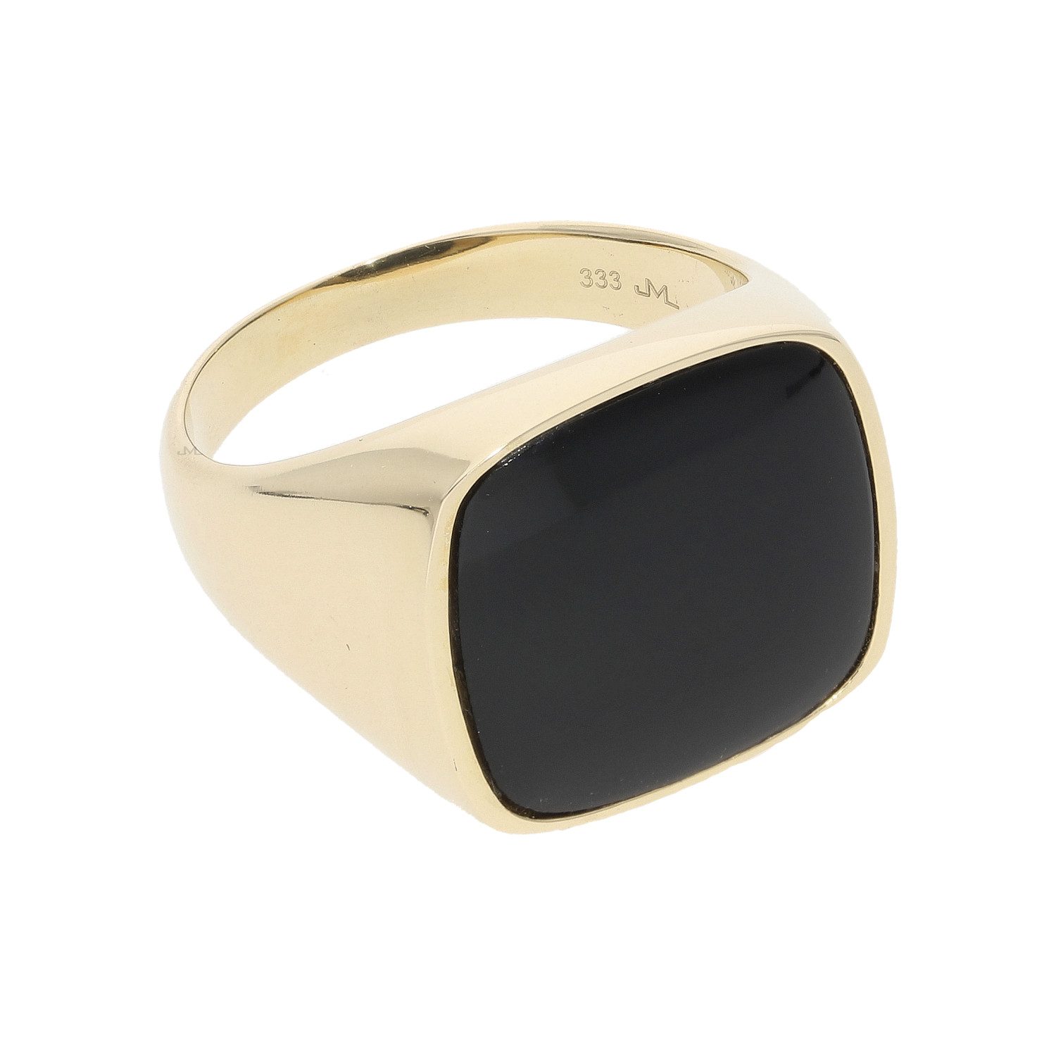 JuwelmaLux Siegelring Siegelring Gold 333 Onyx JL10-07-3909 JuwelmaLux