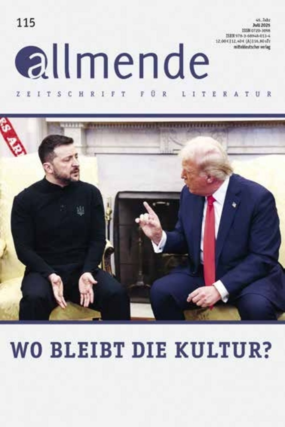 Allmende 115 – Zeitschrift für Literatur / diverse