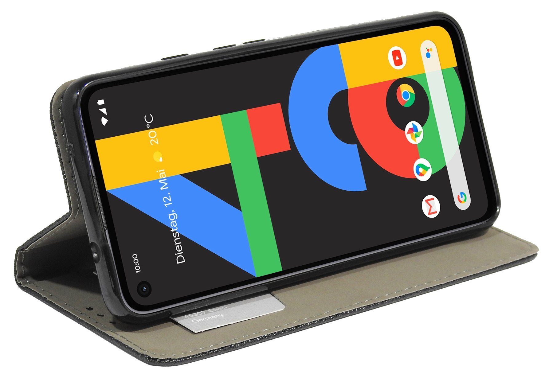 cofi1453 Handyhülle cofi1453® Buch Tasche "Smart" kompatibel mit Google Pixel 4A 5G Handy
