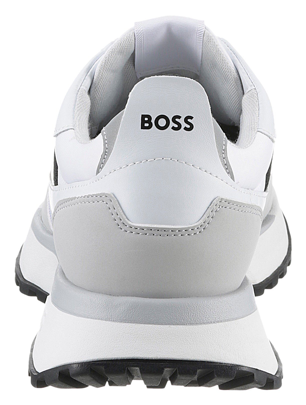BOSS Jonah_Runn Sneaker weiß mit kombiniert BOSS-Markenlabel