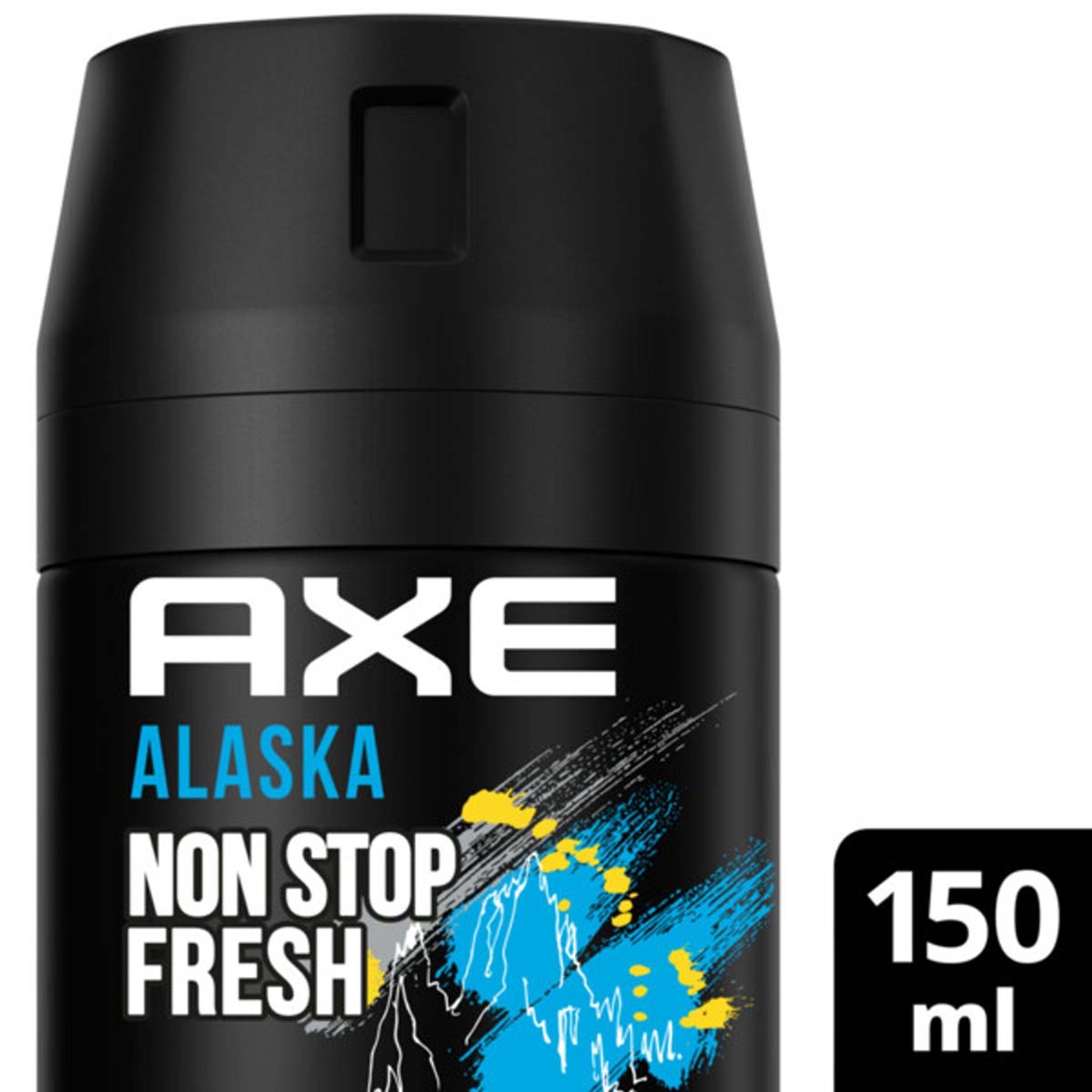 Aluminium Deodorant 150ml axe 6x Deospray Deo Alaska Deo-Set ohne Bodyspray