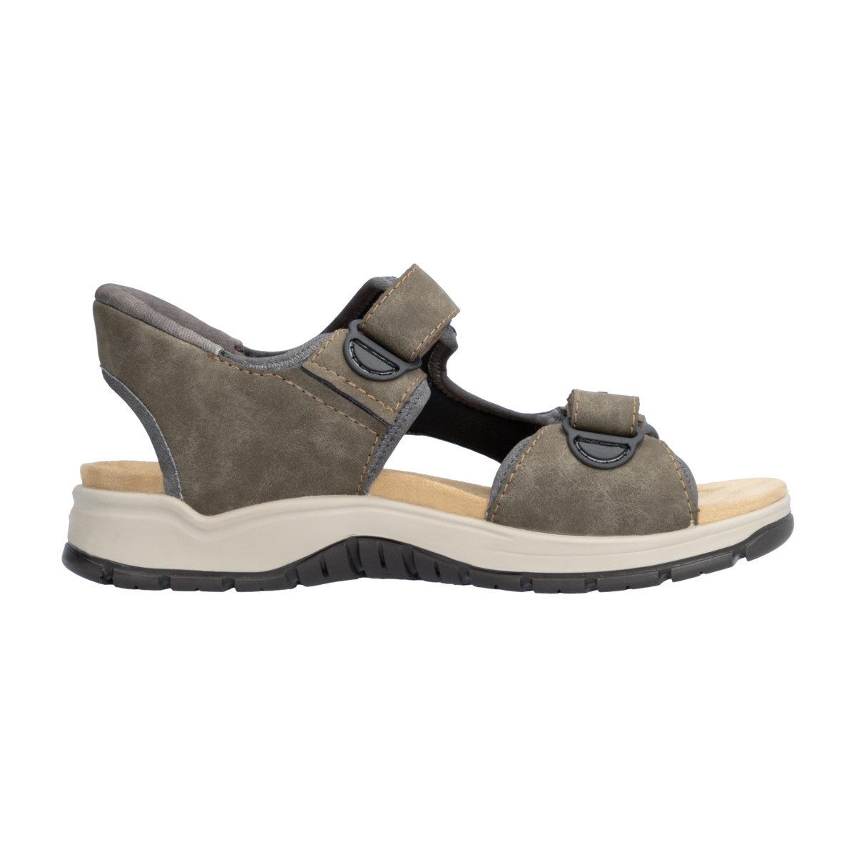 Rieker 26953 Herren Sandale Sandaletten, Sommerschuhe, Badeschuhe, Riemchen, Schlappen