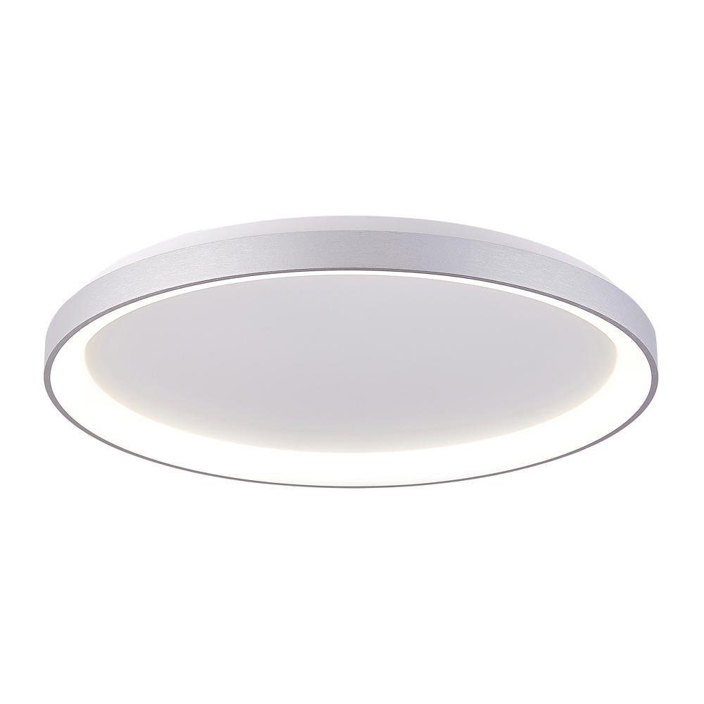 Deko-Light LED Deckenleuchte LED Deckenleuchte 800 Ja, 4900lm, verbaut, Merope Angabe, warmweiss, 60W Silber in Deckenlampe, Leuchtmittel Deckenlicht fest LED, keine enthalten: Deckenbeleuchtung