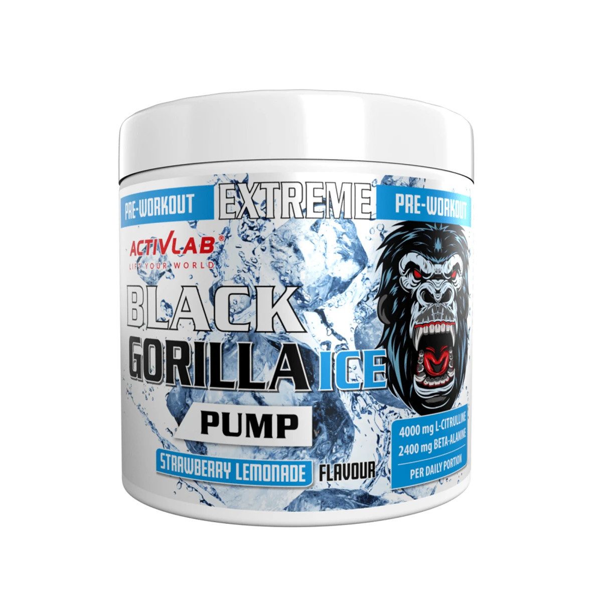 Activlab Activlab Black Gorilla Ice Pump Pre-Workout 300g Pulver, 300.0 g