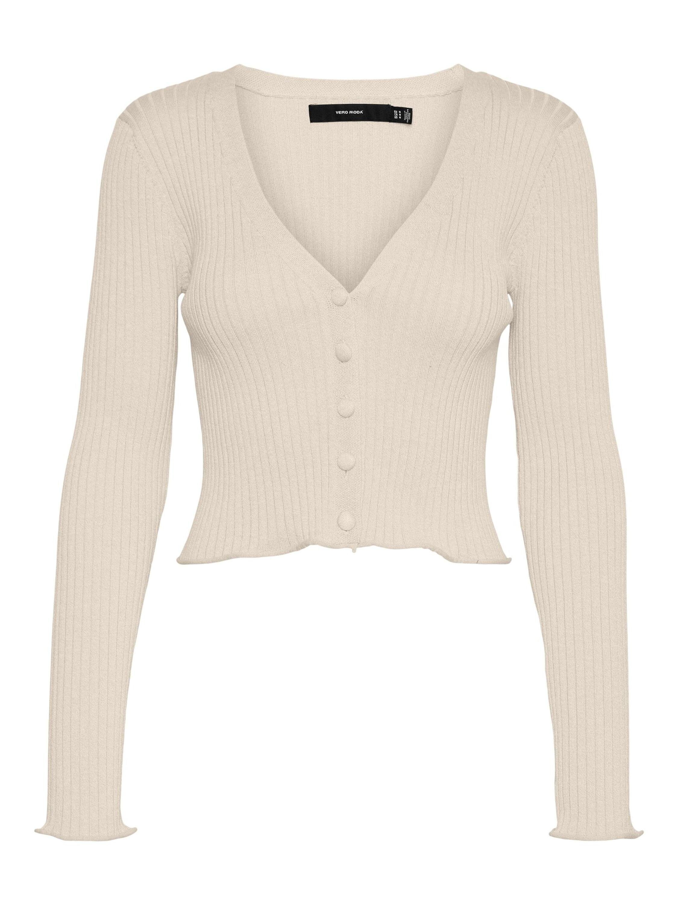 Vero Moda Strickjacke Fibly (1-tlg) Plain/ohne Details