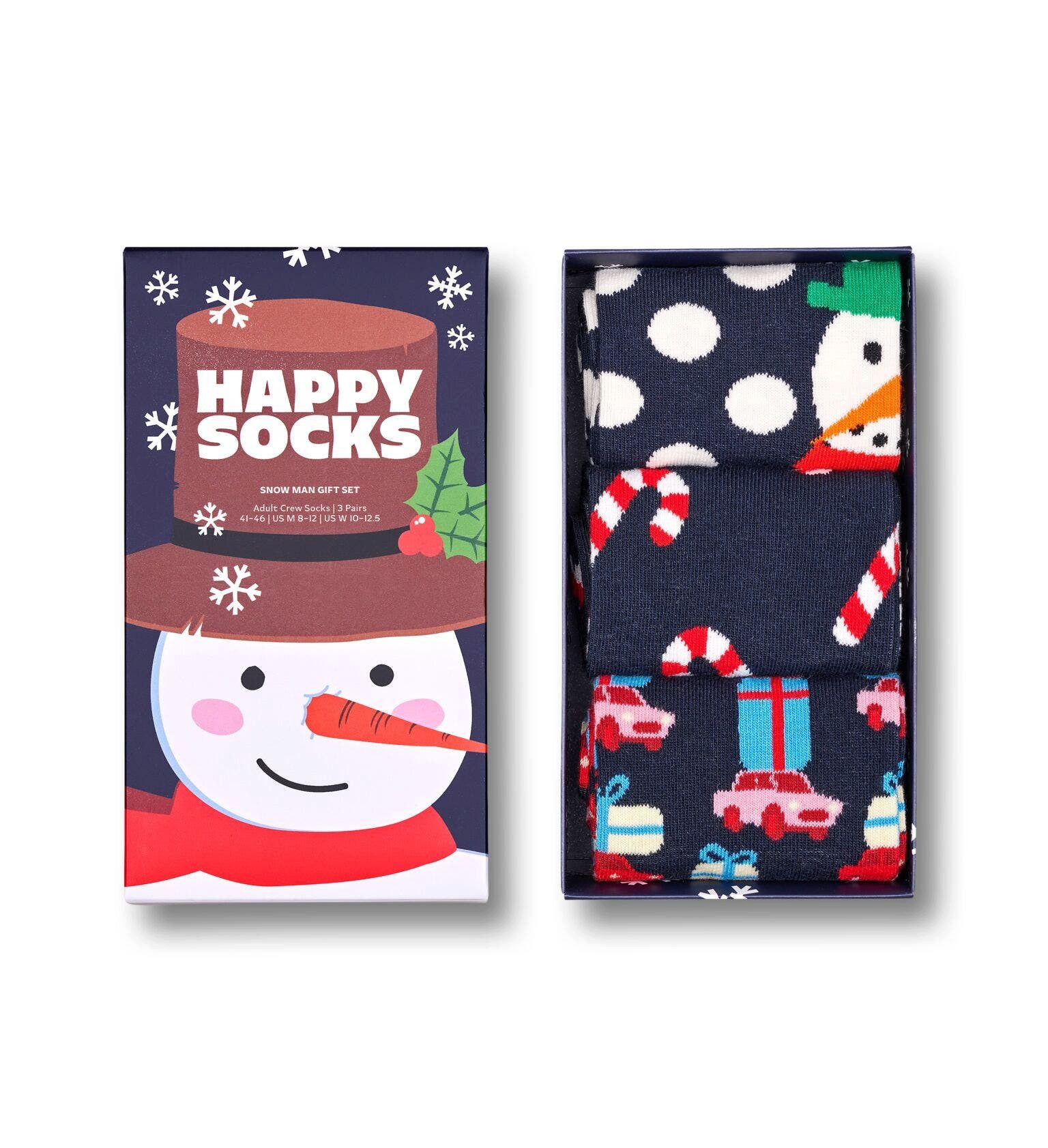 Socken 3-Pack Holiday Navy Socks Gift Set