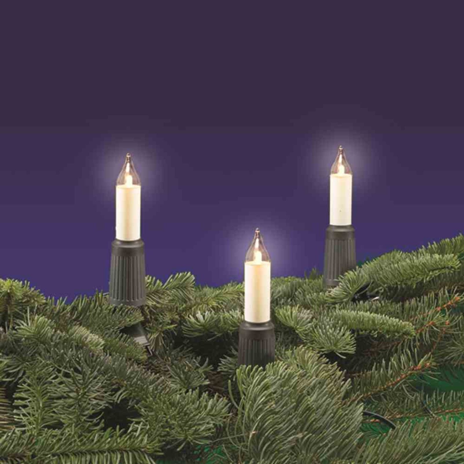 Rotpfeil Lichterkette LED-Lichterkette, weiß, 15LP, IP44, 34m, 7W, ROTPFEIL LED Lichterkette