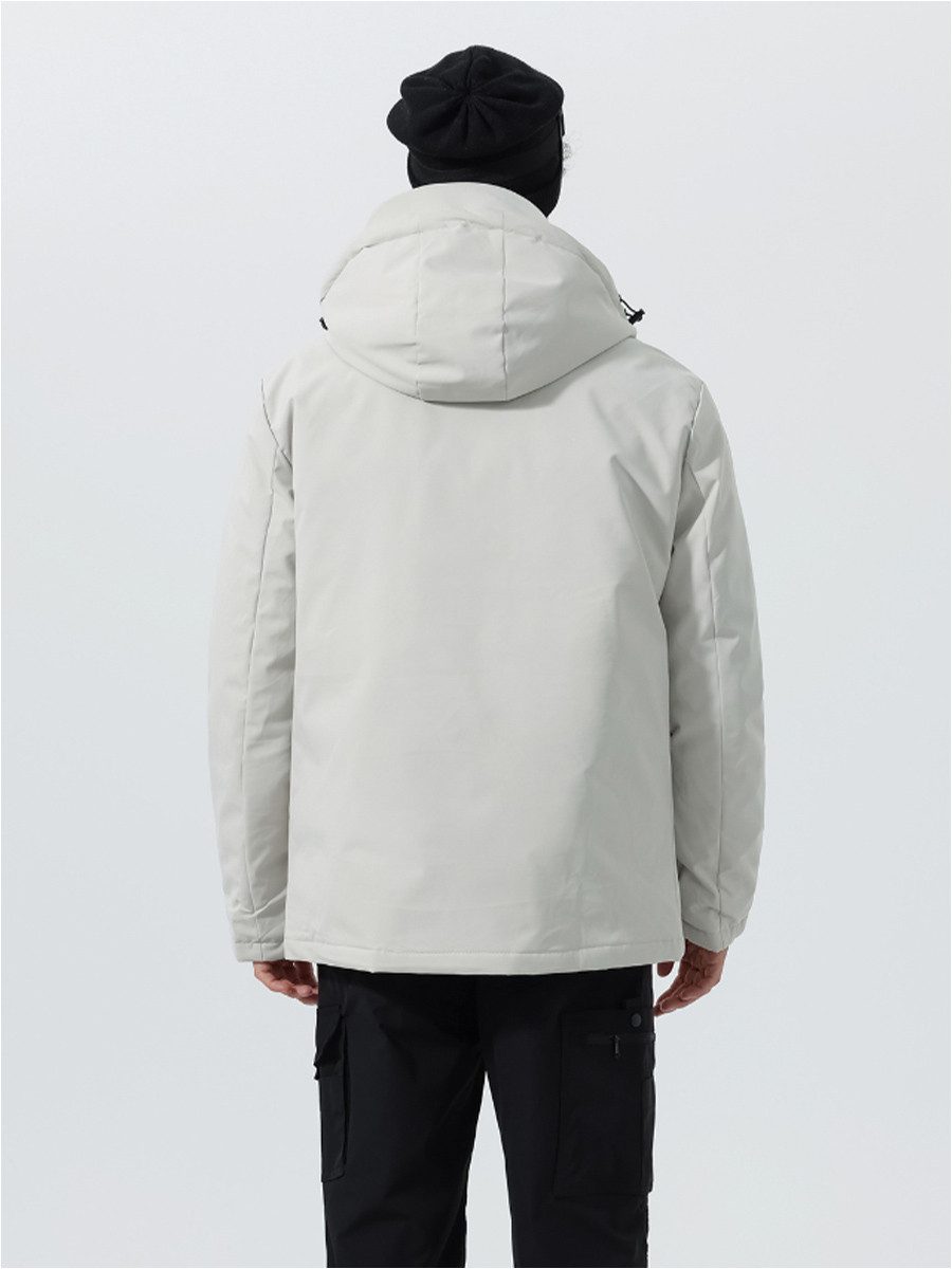 YOUTHUP Winterjacke Funktionale Herren Winterjacke mit Kapuze günstig online kaufen