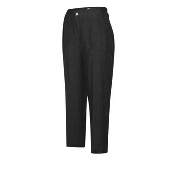 MAC Leinenhose NORA cropped Leinen-Qualität