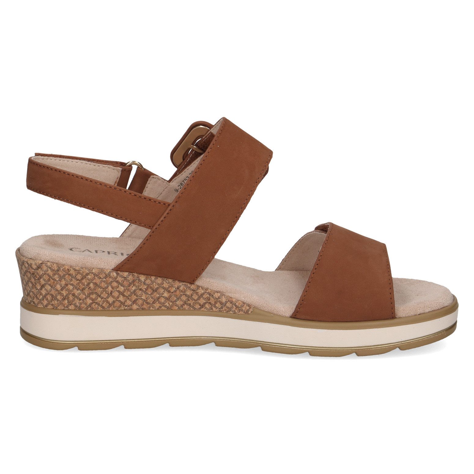 Caprice Keilsandalette, Sommerschuh, Riemchensandale in bequemer Weite