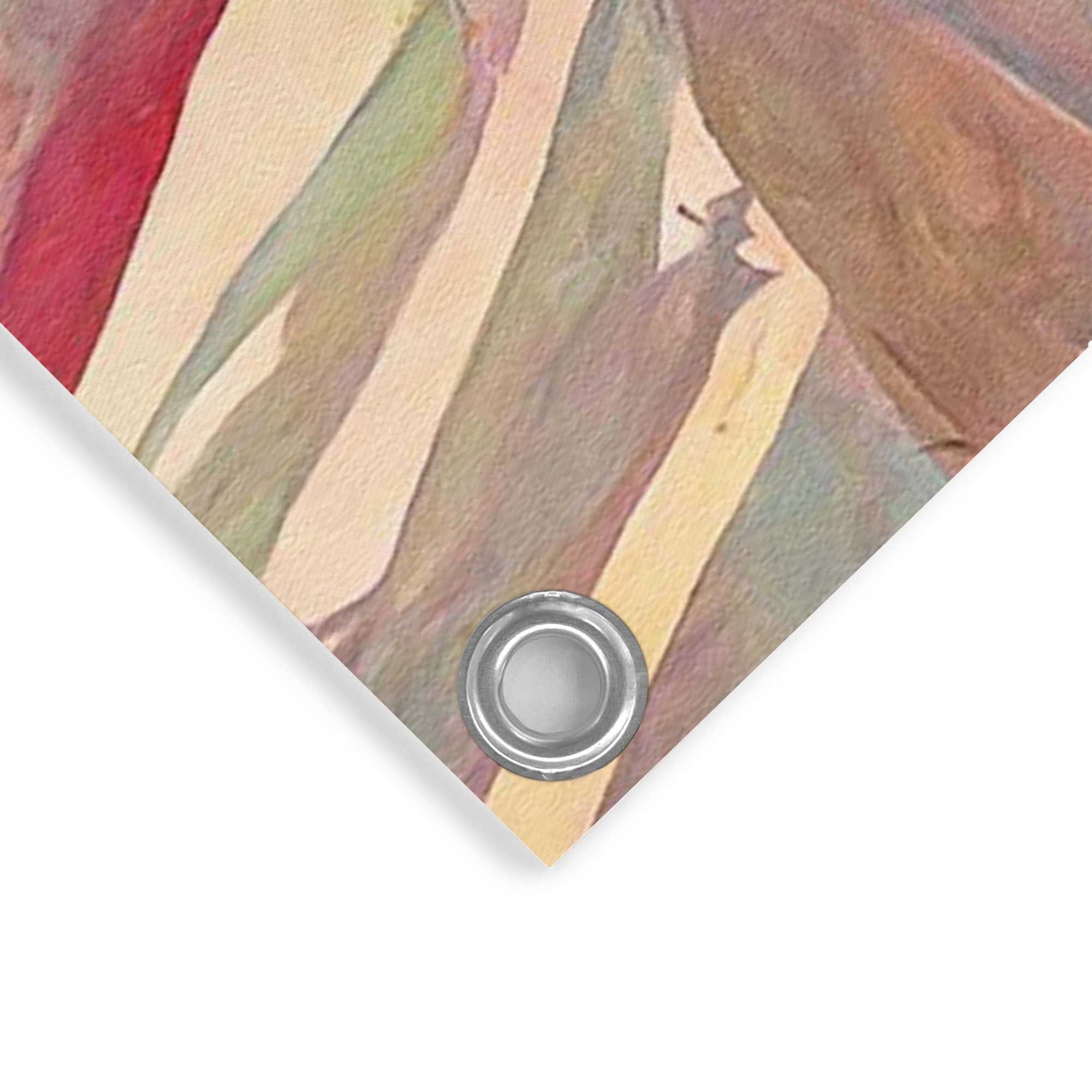 Reinders! Poster Bird Party, Garten - Papagei - Ara - Farbenfroh - Grün - Leinwand - Tiere -