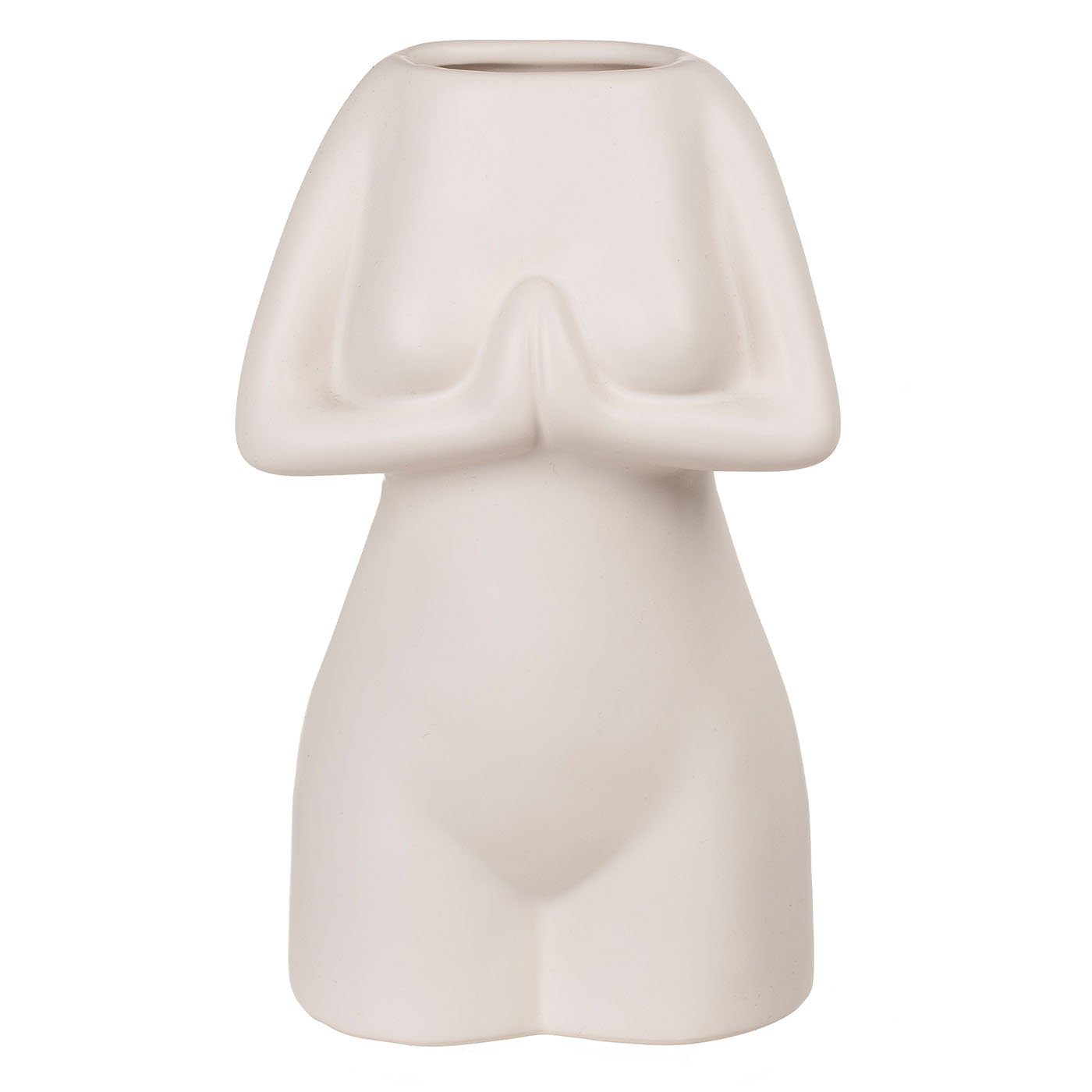 ReWu Dekovase Kermaik-Vase Womens Body Weiß günstig online kaufen