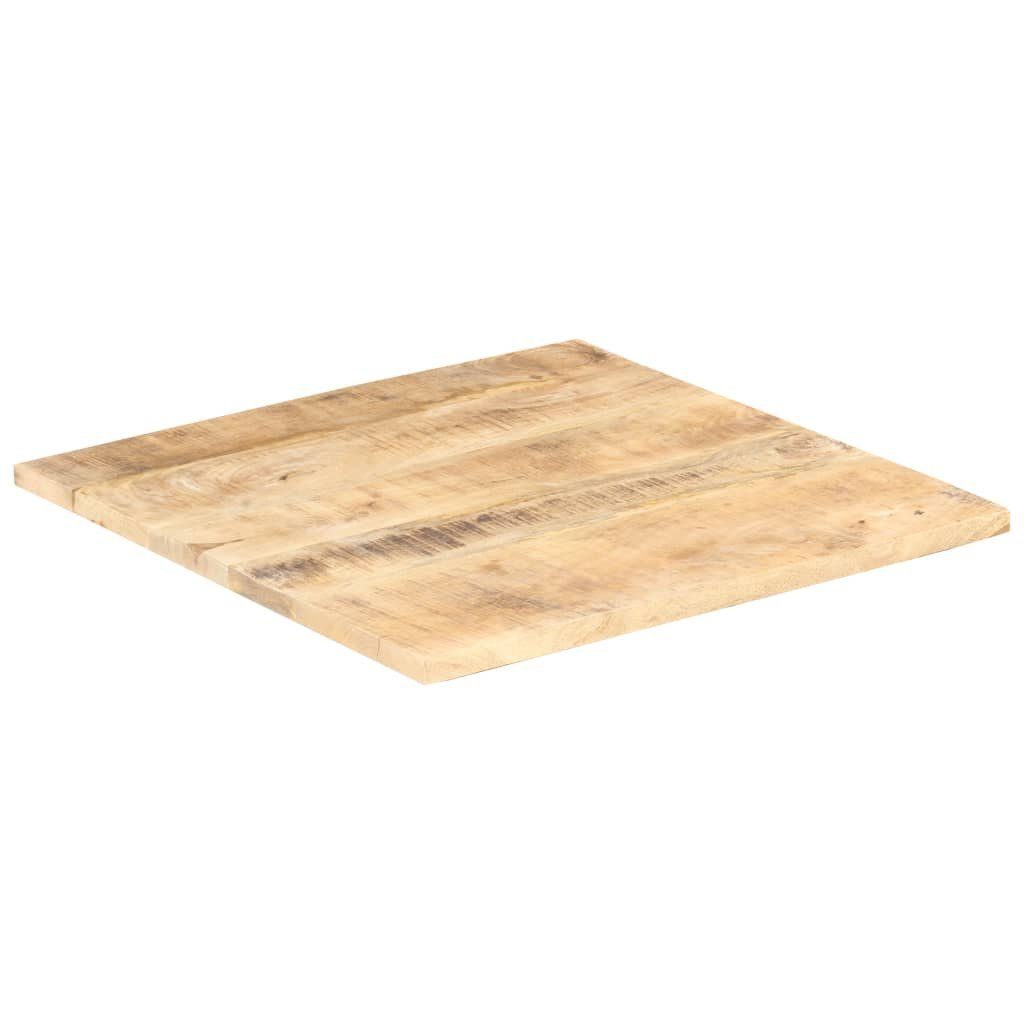 25-27 70x70 Tischplatte Tischplatte Massivholz cm mm Mango (1 vidaXL St)