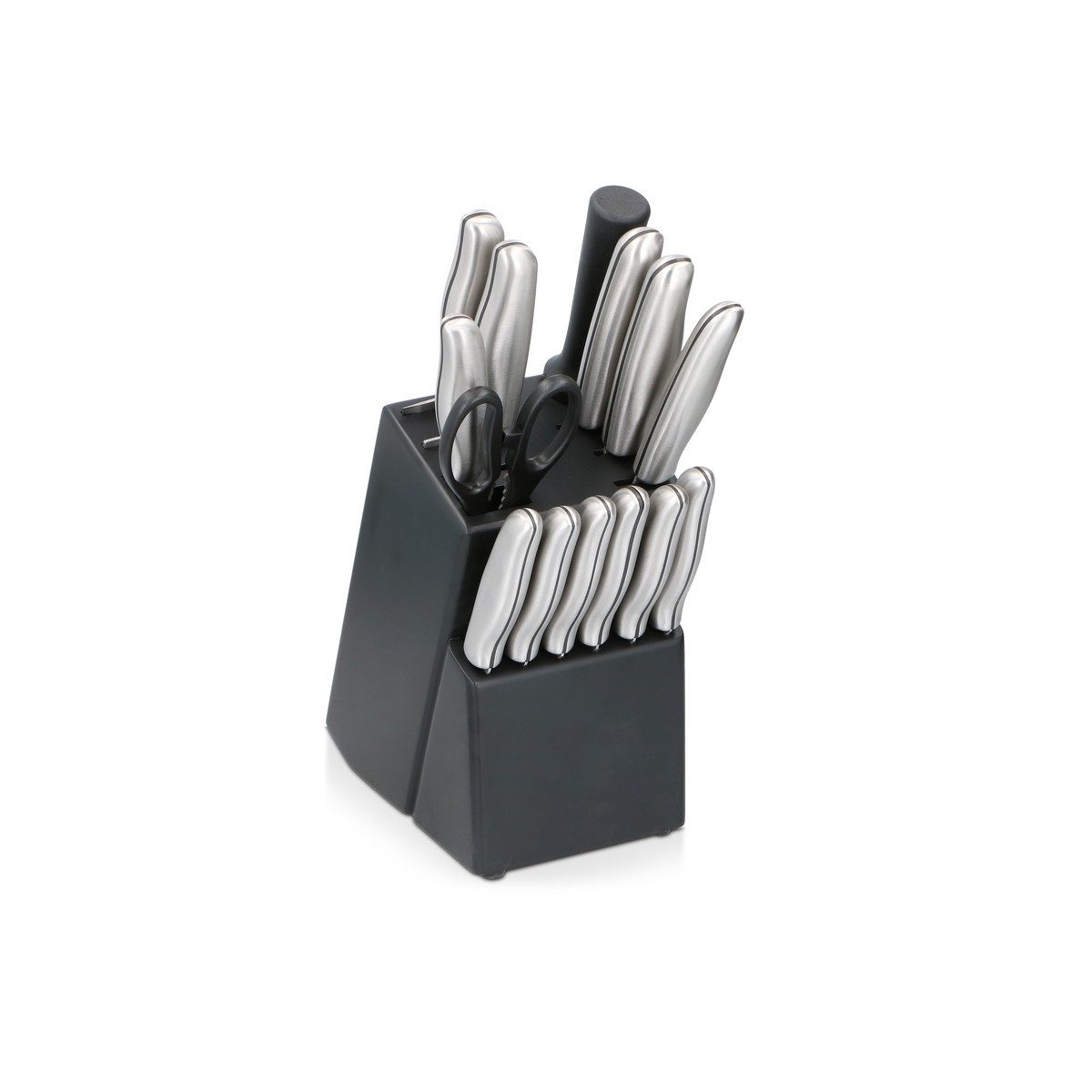 Alpina Messer-Set alpina Messerblock 15Teilig - Edelstahl