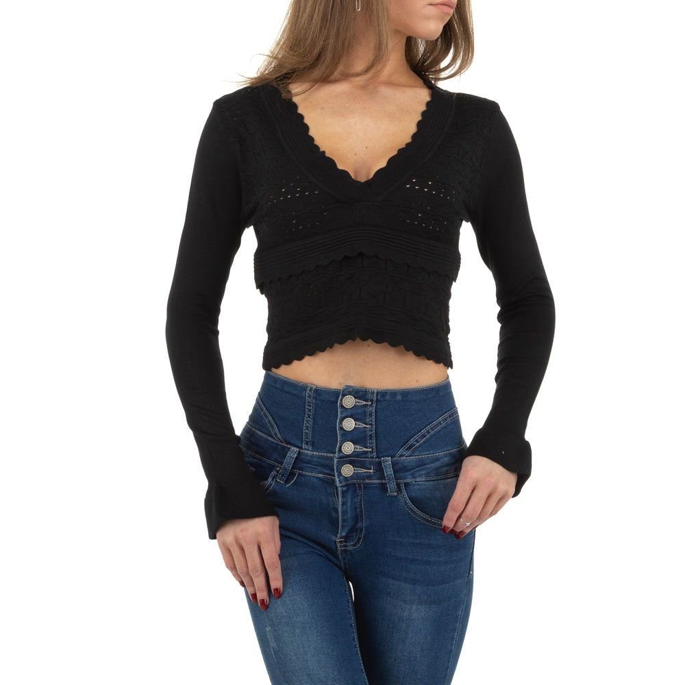 Ital-Design Strickpullover Damen Elegant (67280464) Lagenlook günstig online kaufen