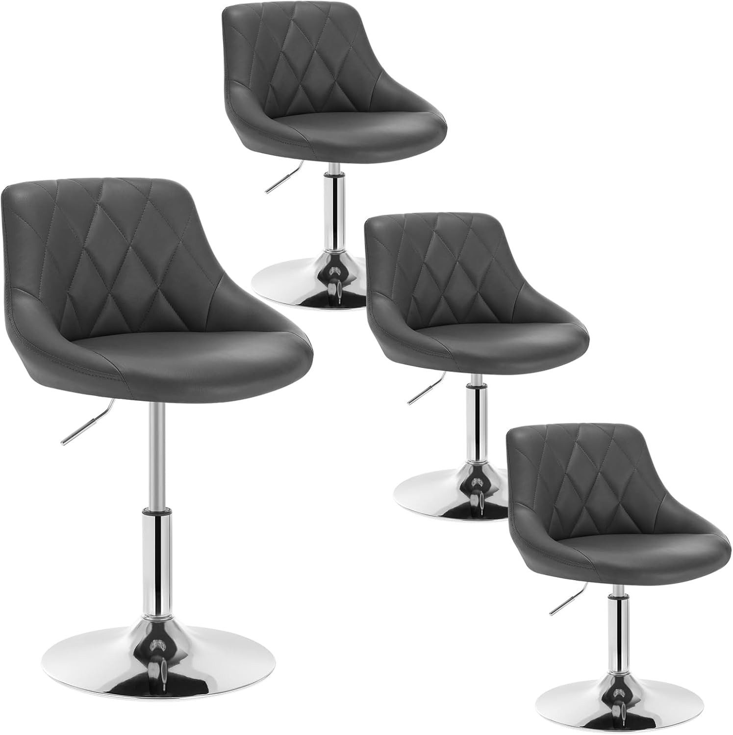 Woltu Barhocker (4 St), Verstellbarer Sitzhocker günstig online kaufen