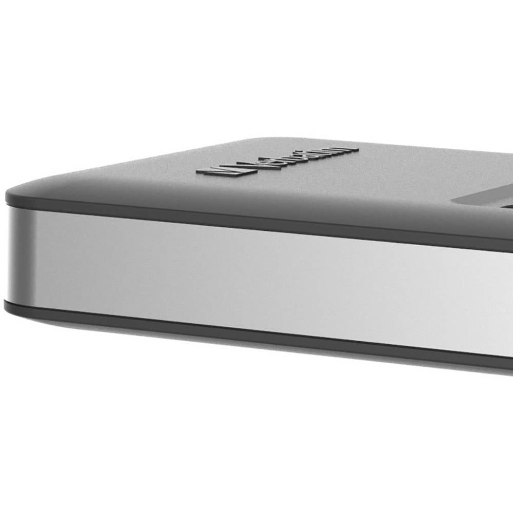 Verbatim 256GB USB 3.1 Code Zugang 53402 externe SSD, Hardware-Verschlüsselung, Ziffernblock zur Code-Eingabe