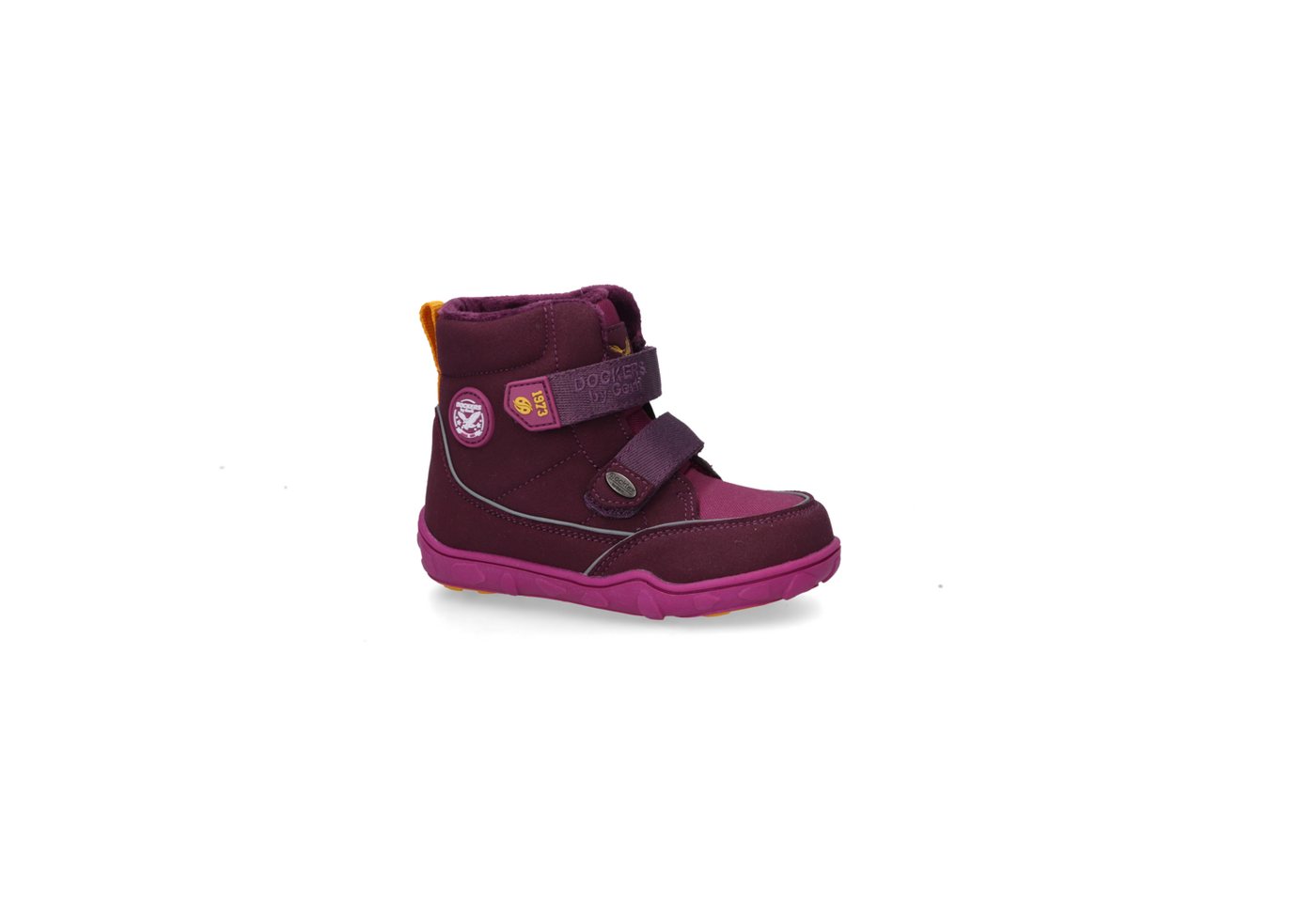 Dockers by Gerli Winterboots Barfußschuh, Klettstiefel mit DOCK-Tex