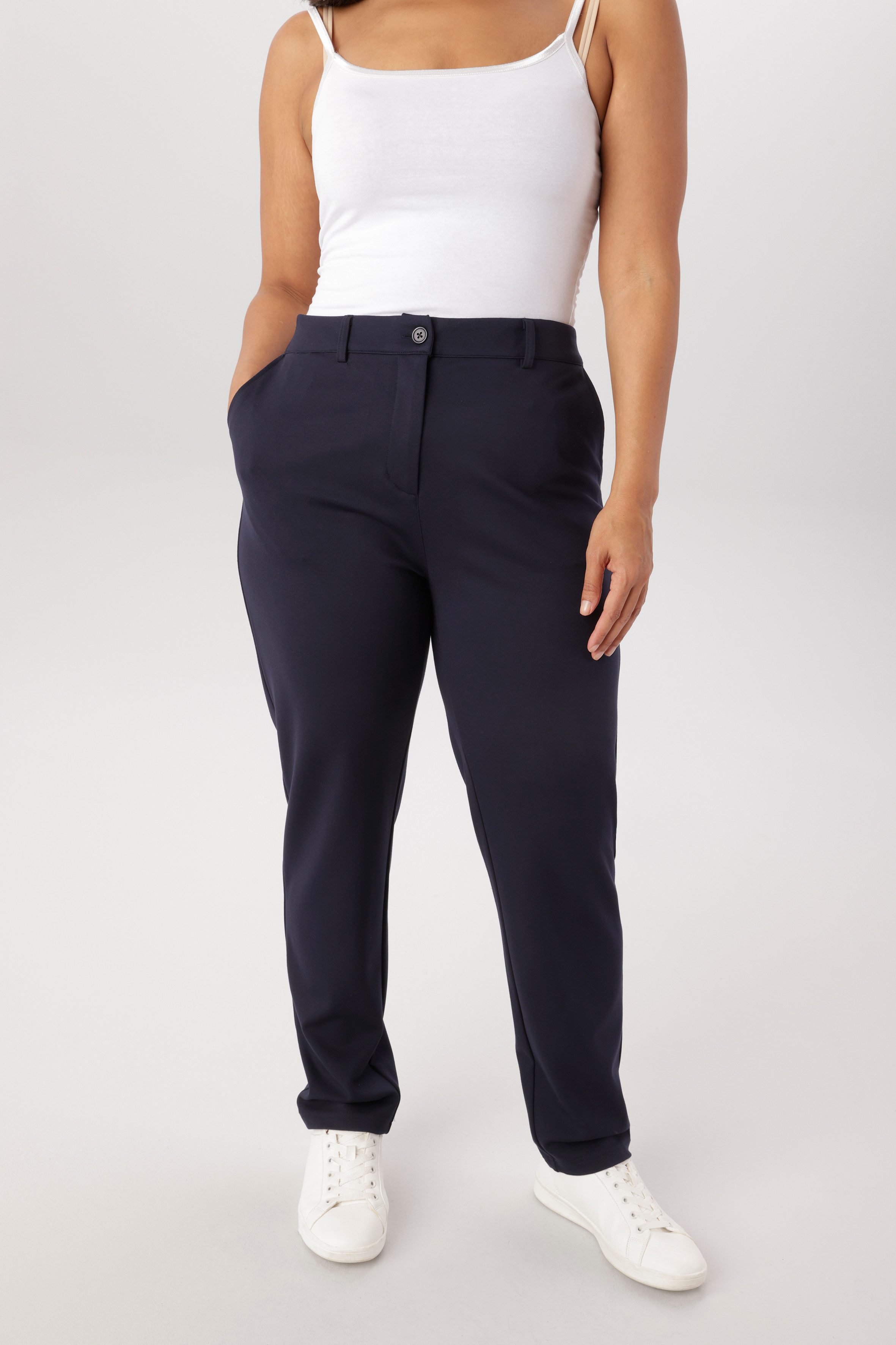 Aniston PLUS Jerseyhose lässig geschnitten - NEUE KOLLEKTION