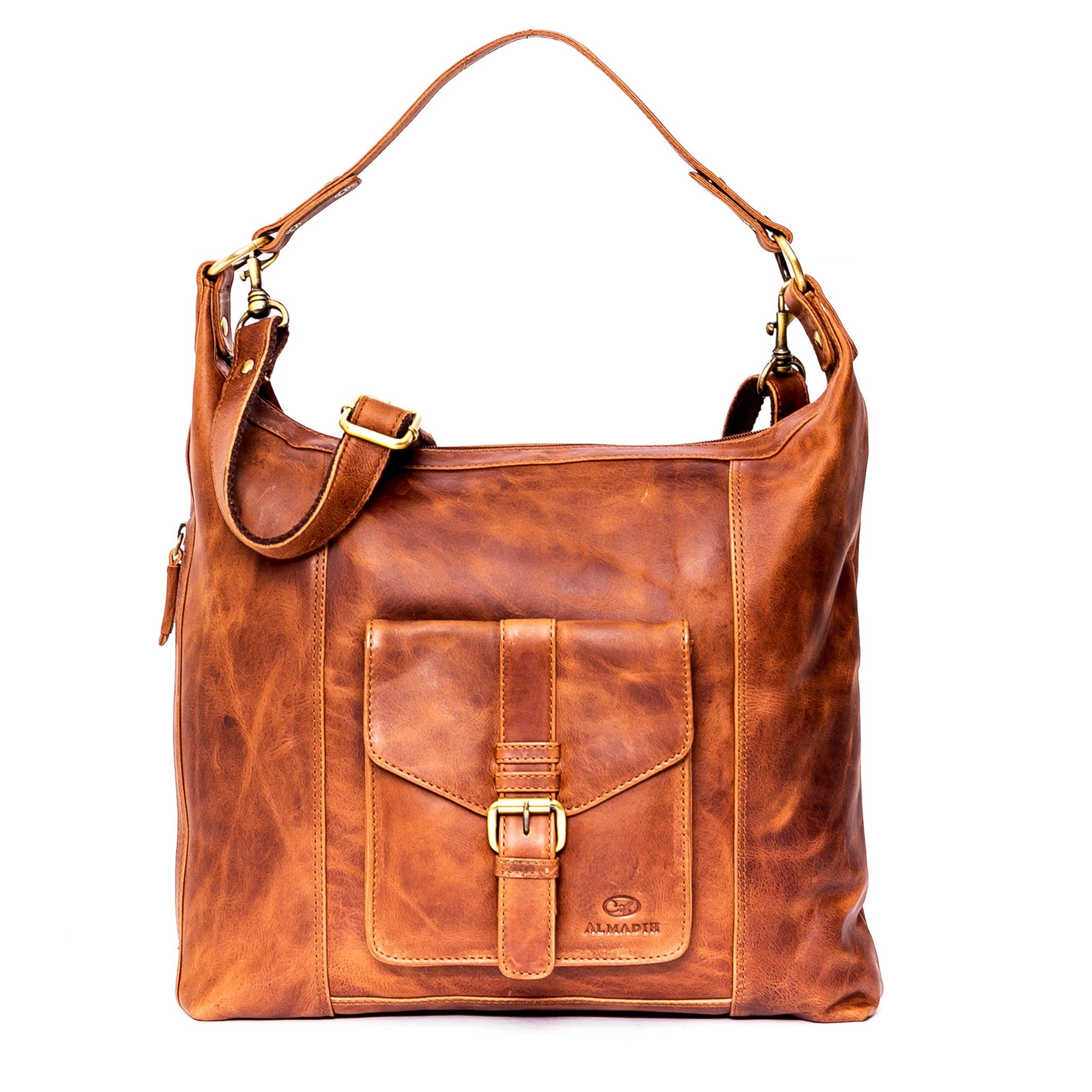 Umhängetasche Leder Damen Tasche SARA Handtasche Schultertasche Henkeltasche