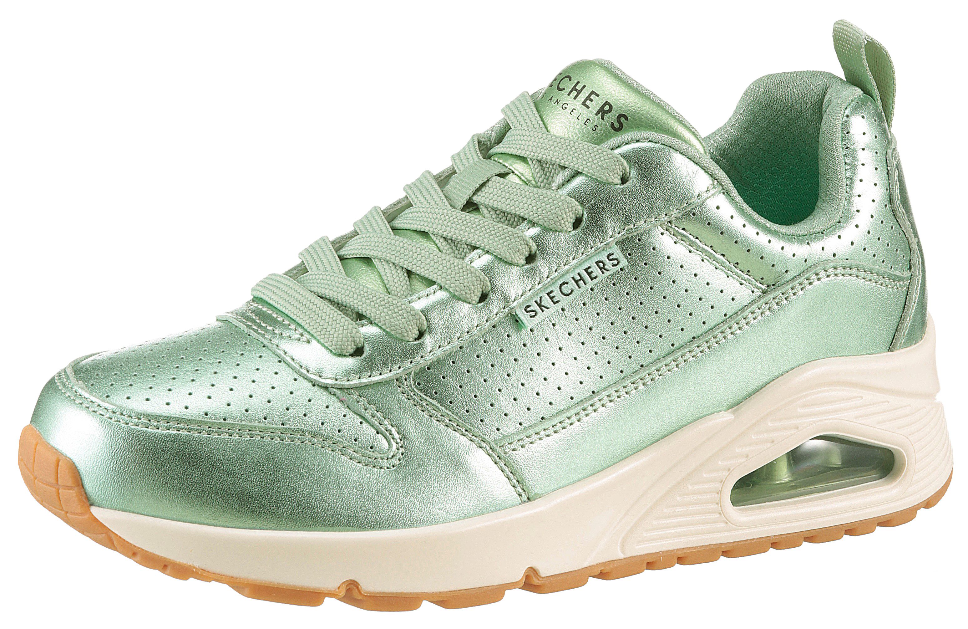 Skechers UNO-METALLIXS Sneaker, Keilsneaker, Plateausneaker, Schnürschuh, günstig online kaufen