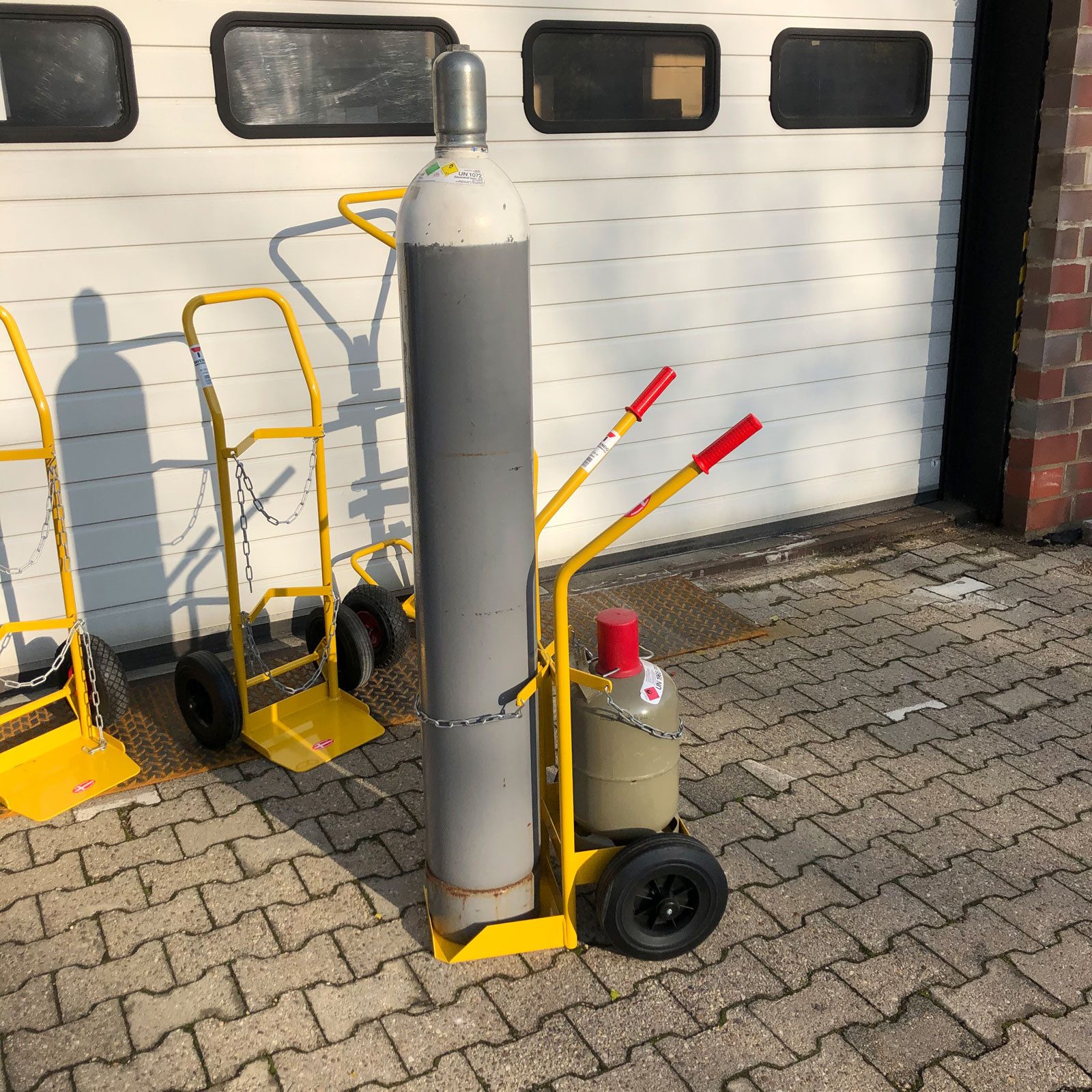 Ravendo Sackkarre Flaschenwagen für 2 Flaschen BT124M