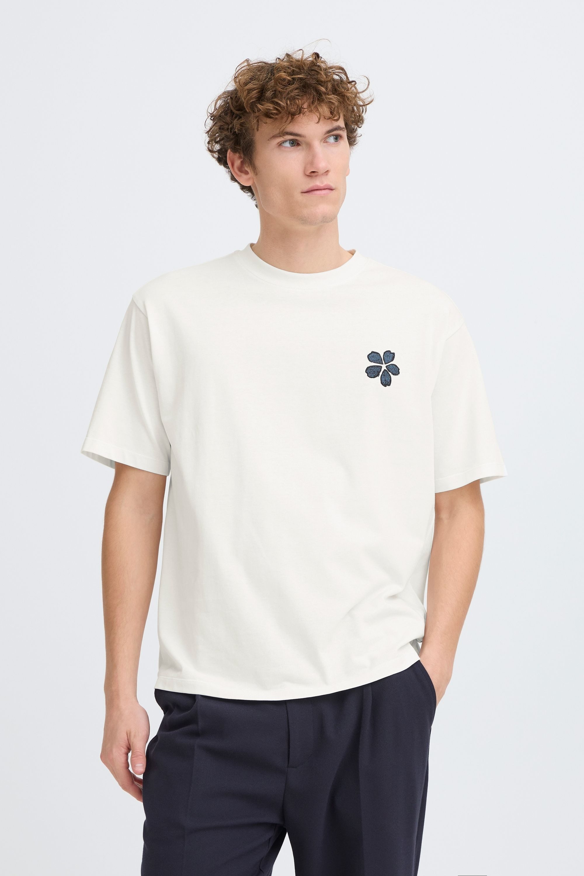 Casual Friday Rundhalsshirt CFArlan Basic T-Shirt