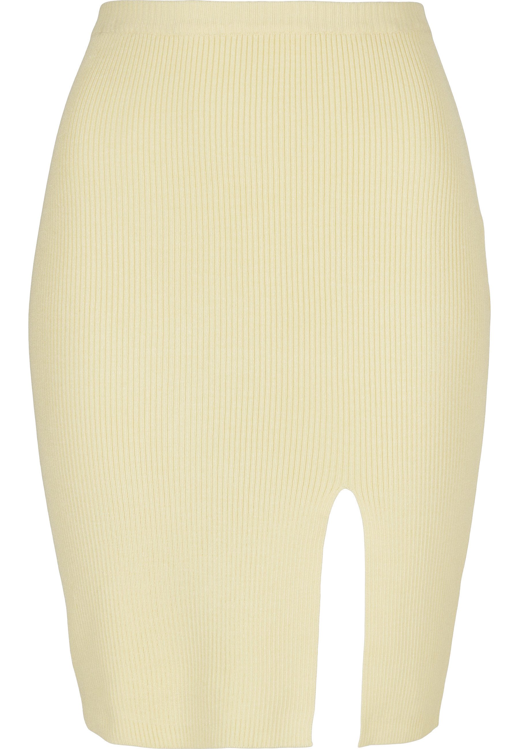URBAN CLASSICS Sommerrock Urban Classics Damen Ladies Rib Knit Skirt (1-tlg)