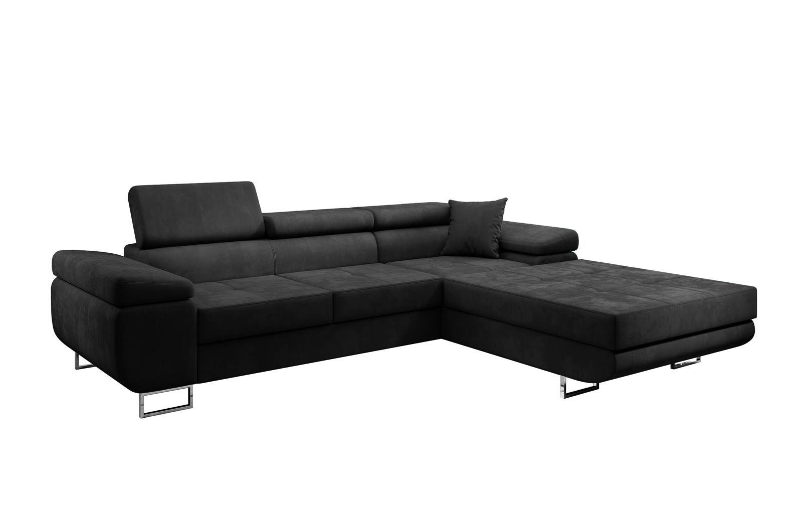 Beautysofa Ecksofa Alons mit Schlaffunktion auf günstig online kaufen