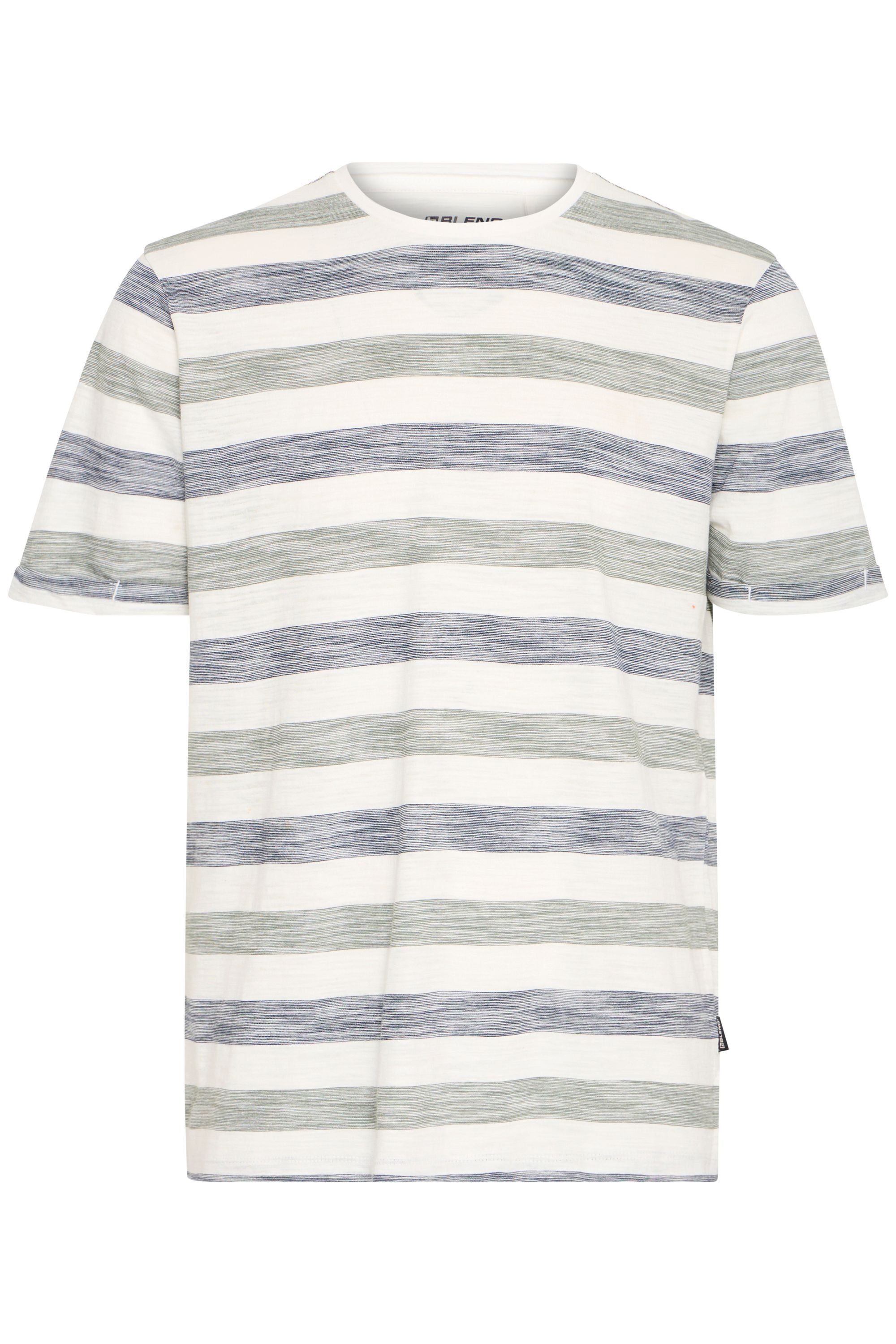 Blend Rundhalsshirt BHJelani Lässiges T-Shirt mit Streifen günstig online kaufen
