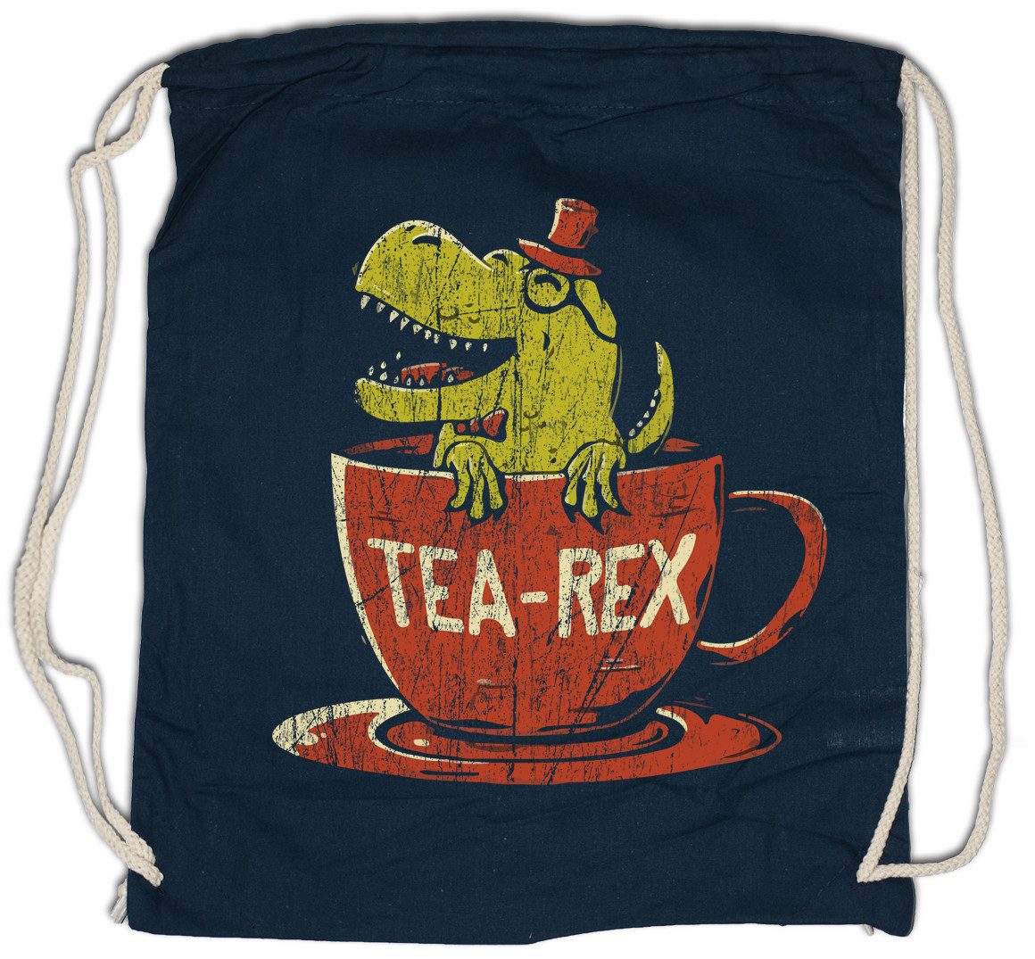 Turnbeutel Tea-Rex II Turnbeutel Tyrannosaurus Tea Tee Rex T-Rex Dinosaurier Dino
