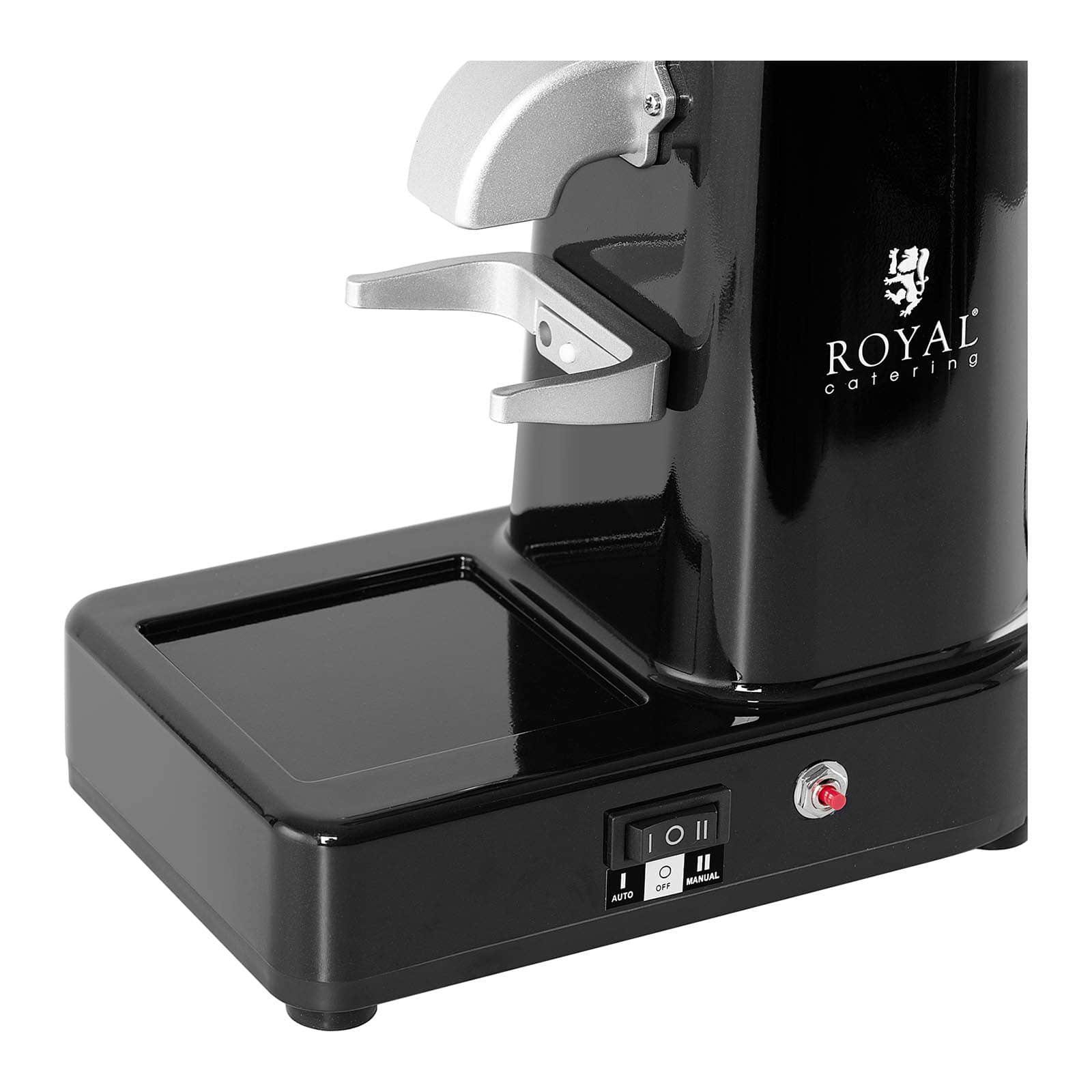 Royal Catering Mahl Maschine Kaffee Kaffeemühle W 200 200 elektrisch W 1000 ml Kaffeemühle Kunststoff