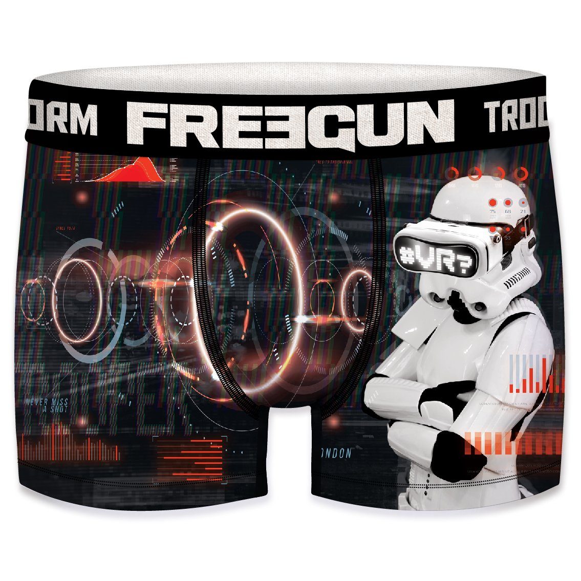 Freegun Boxershorts Star Wars Stormtrooper (1-St) mit Stretch Motiv 3 (SFSTT31BMGLI)