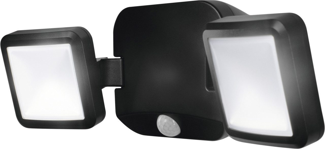 Osram Außen-Wandleuchte Osram LED-Außenleuchte Battery Spotlight mit, Inkl. Leuchtmittel, Mit Bewegungsmelder nicht dimmbar