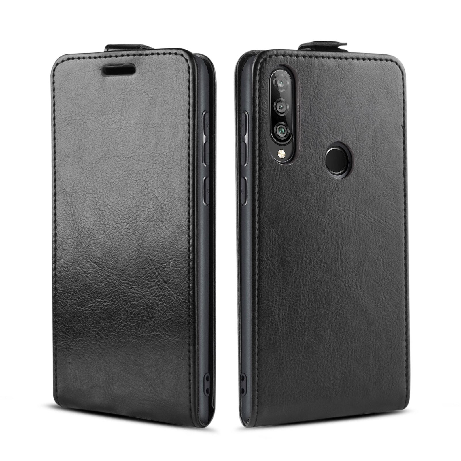 Tec-Expert Handyhülle Klapp Hülle für Huawei P30 Lite 6.15 Zoll, 6.15", Tasche Klapphülle Case mit Kartenfach Fliphülle vertikal