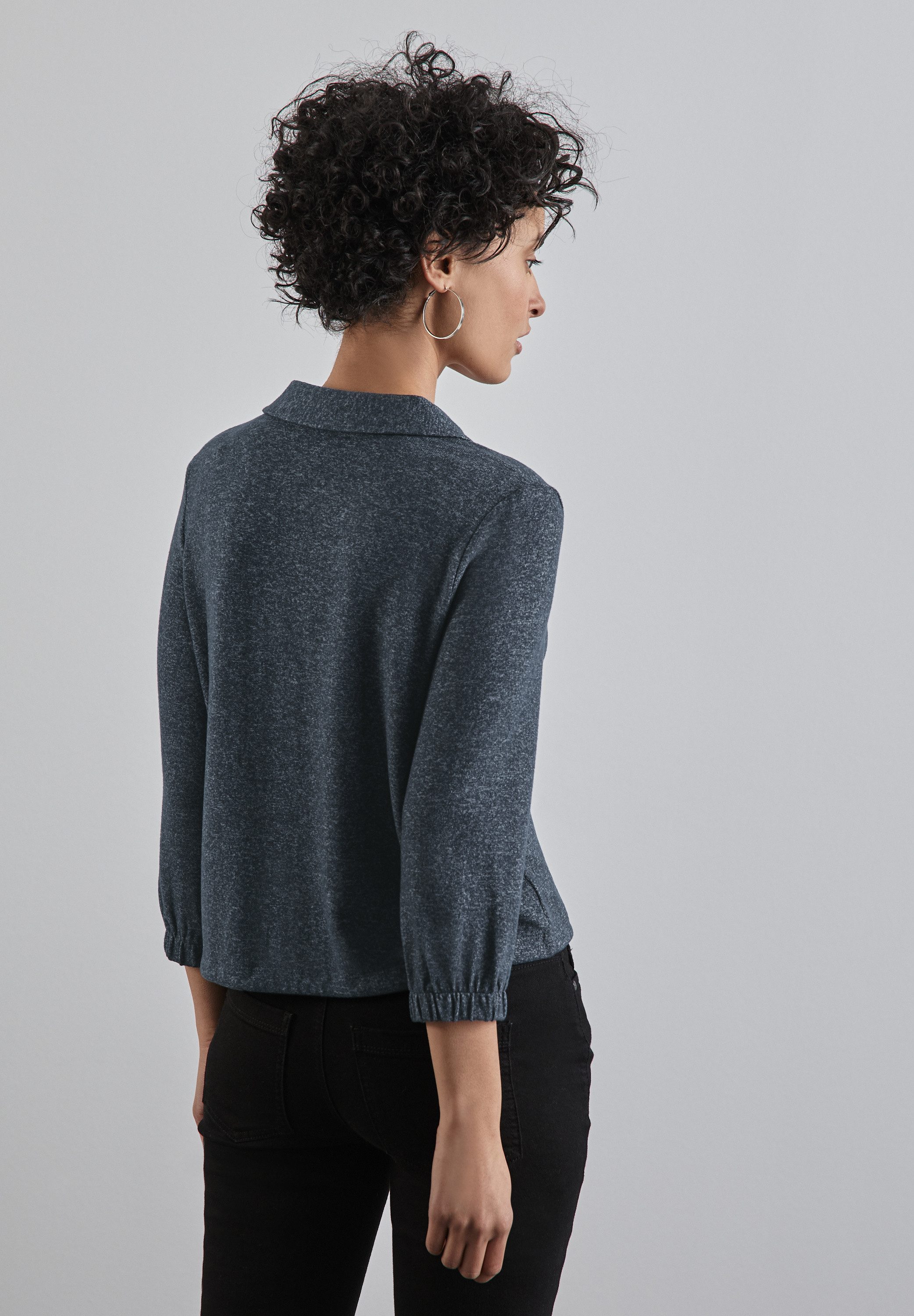 STREET ONE Cardigan, aus softem Materialmix günstig online kaufen