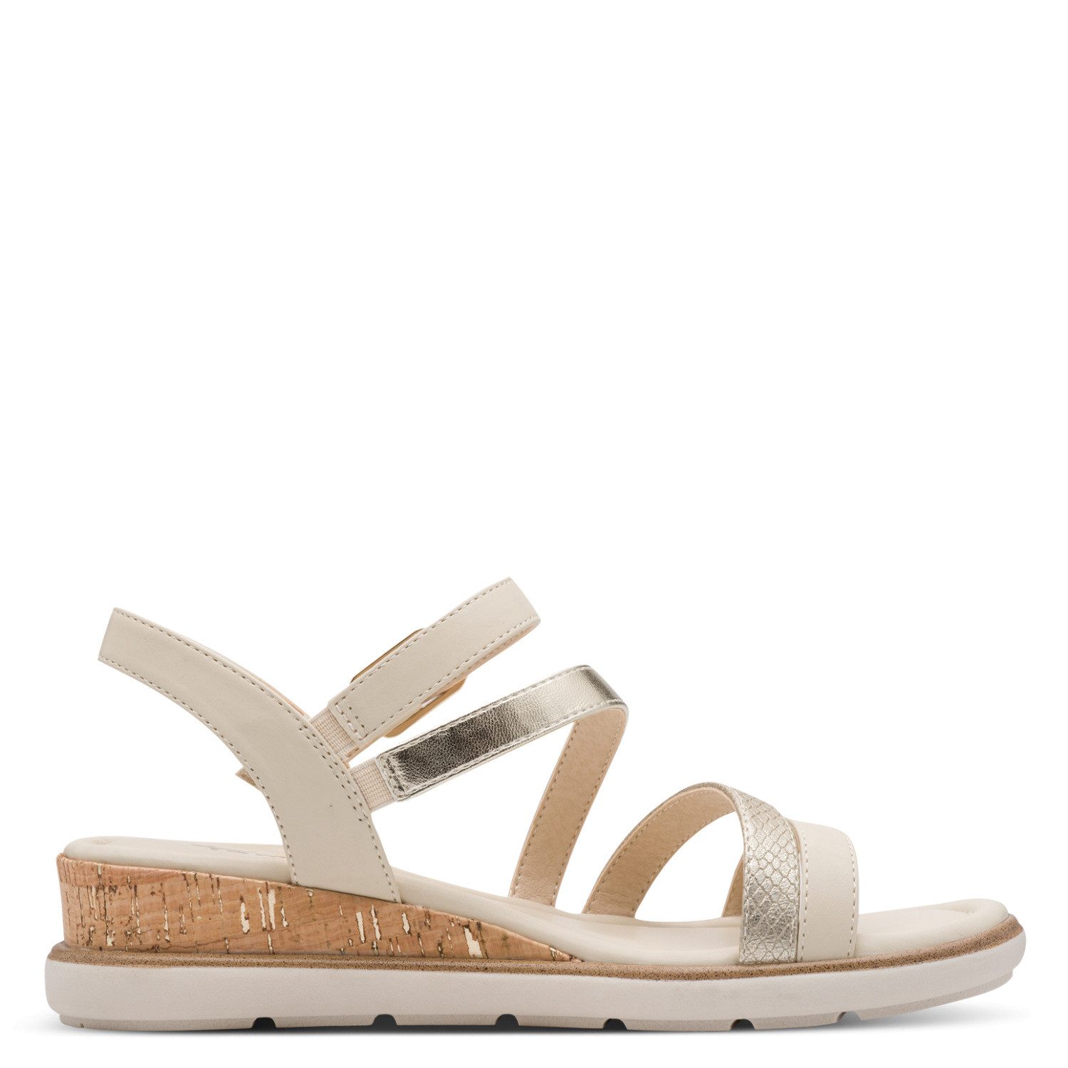 Tamaris Keilsandalette Sommerschuh, Riemchensandale in veganer Verarbeitung – Bild 4 von 5
