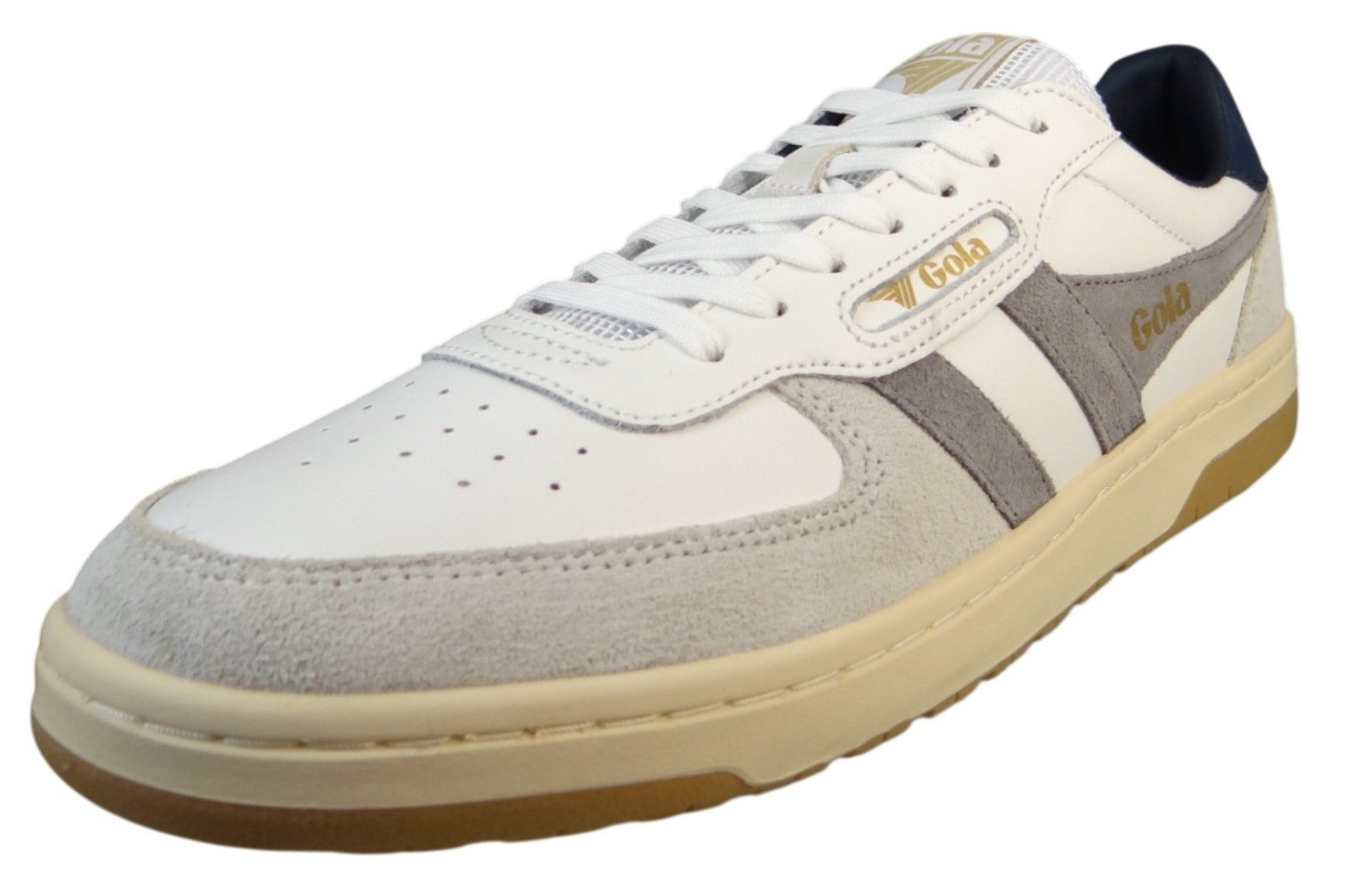 CMB336 CW White/Cement/Navy Sneaker