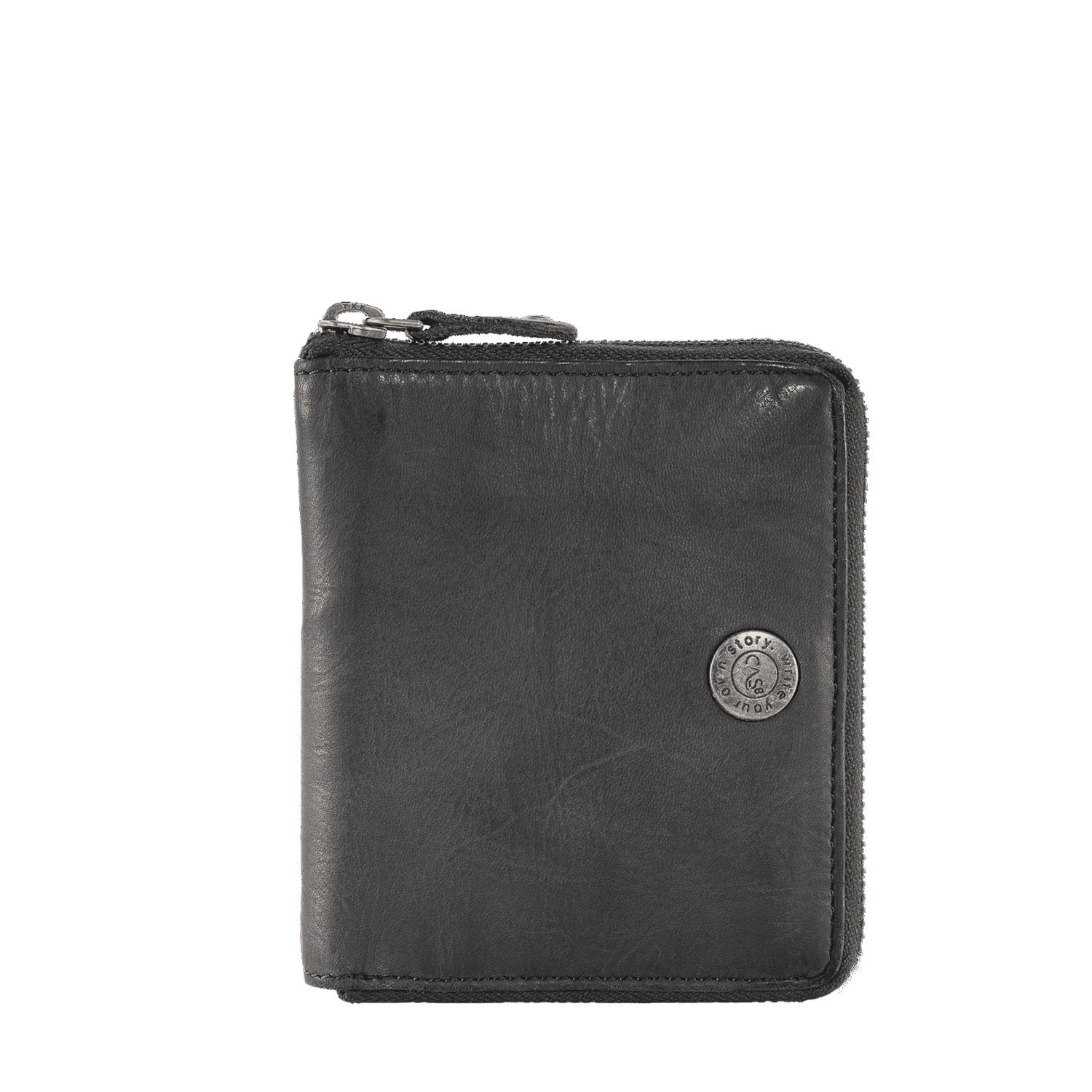 Cas8 Geldbörse Herren - Leder Portemonnaie, RFID Schutz, Portmonee für den Alltag