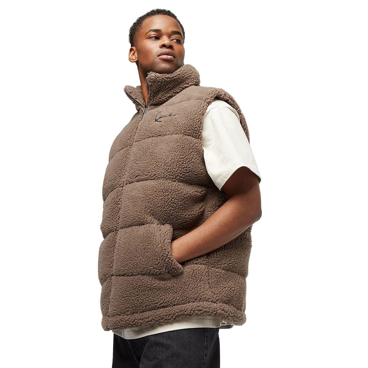 Karl Kani Steppweste OG Teddy Puffer