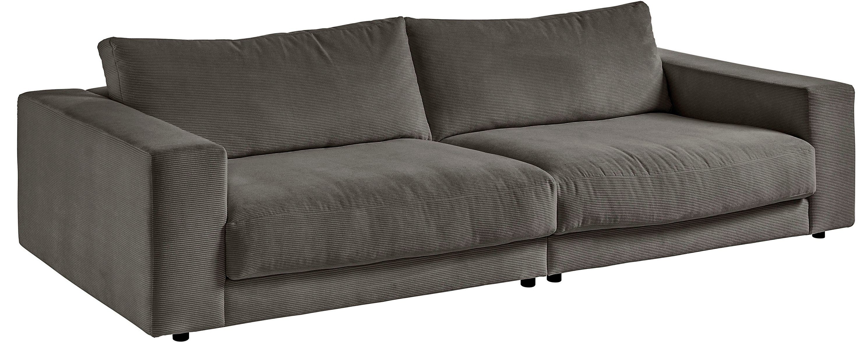 3C Candy Big-Sofa Zeitloses Loungemöbel, in Fein- und Breitcord Enisa, und stylisches