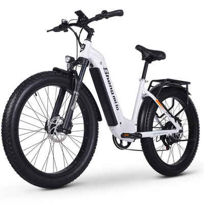 DOTMALL E-Bike Shengmilo MX06 17.5AH Samsung Akku 1000W, Heckmontierte Motoren
