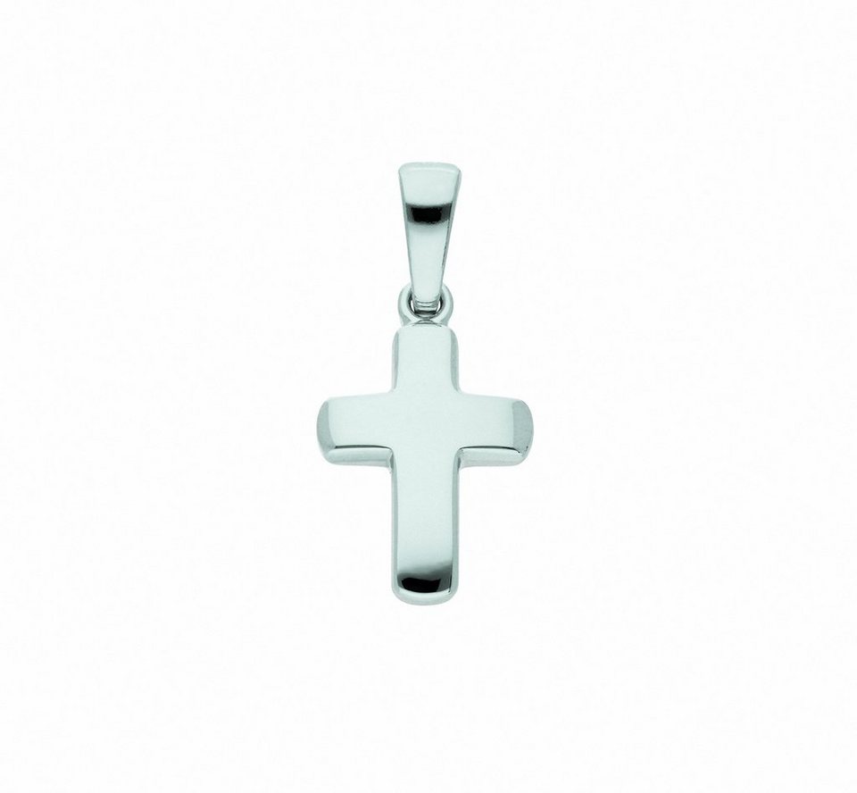 Adelia´s Kette mit Anhänger 925 Silber Kreuz Anhänger, Schmuckset - Set mit  Halskette