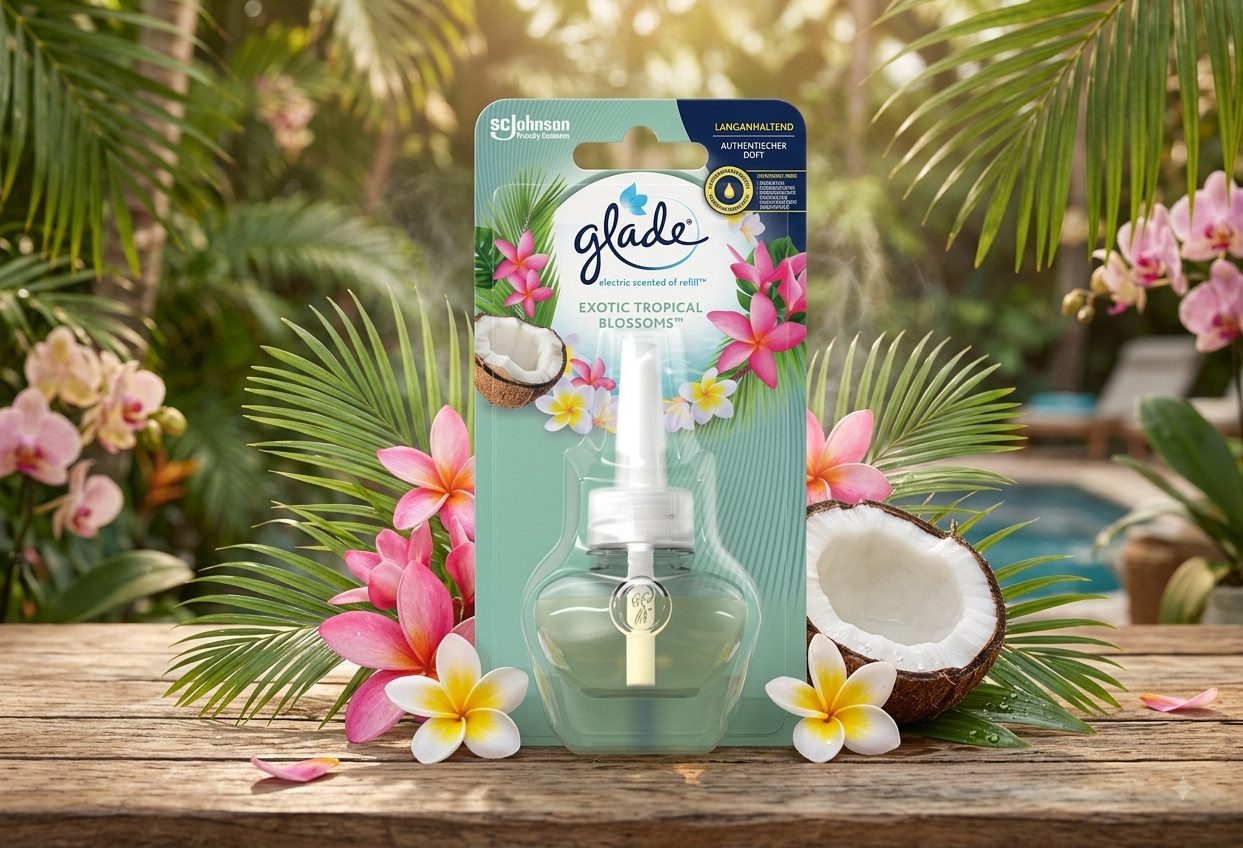 Glade Raumduft Glade Elektrische Lufterfrischer Nachfüller Tropical Blossoms 20 ml