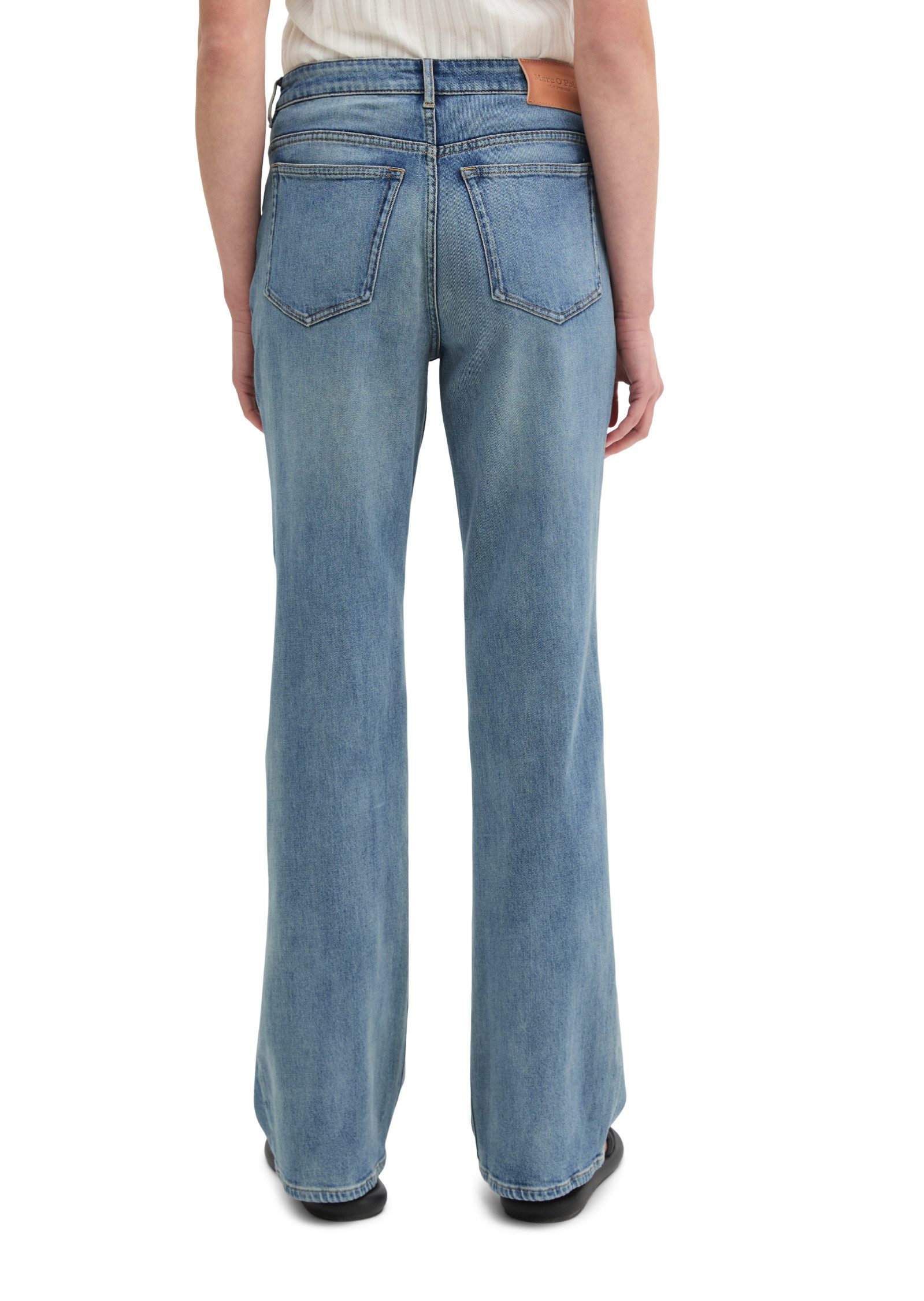 Marc O'Polo Schlagjeans aus Organic-Cotton-Lyocell-Mix-Stretch