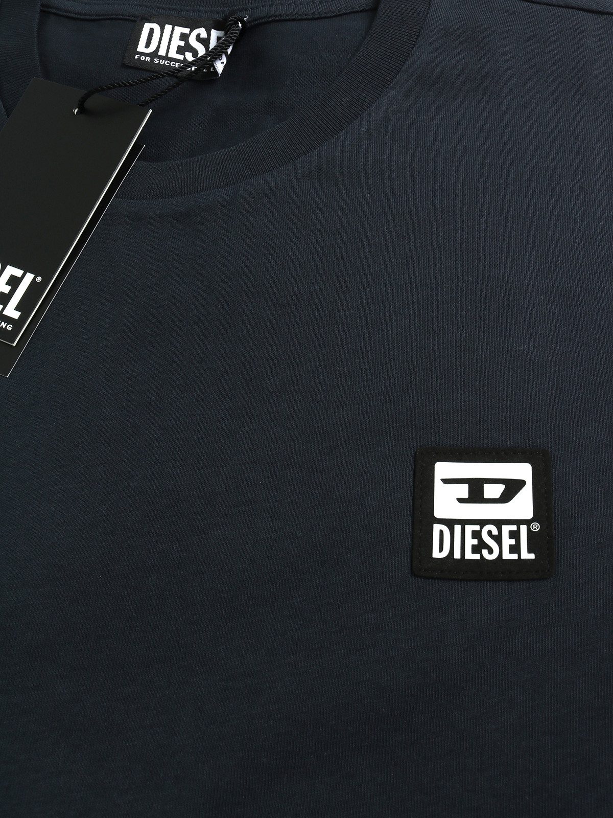 Diesel Rundhalsshirt Regular Fit Logo Shirt - T-JUST-K30