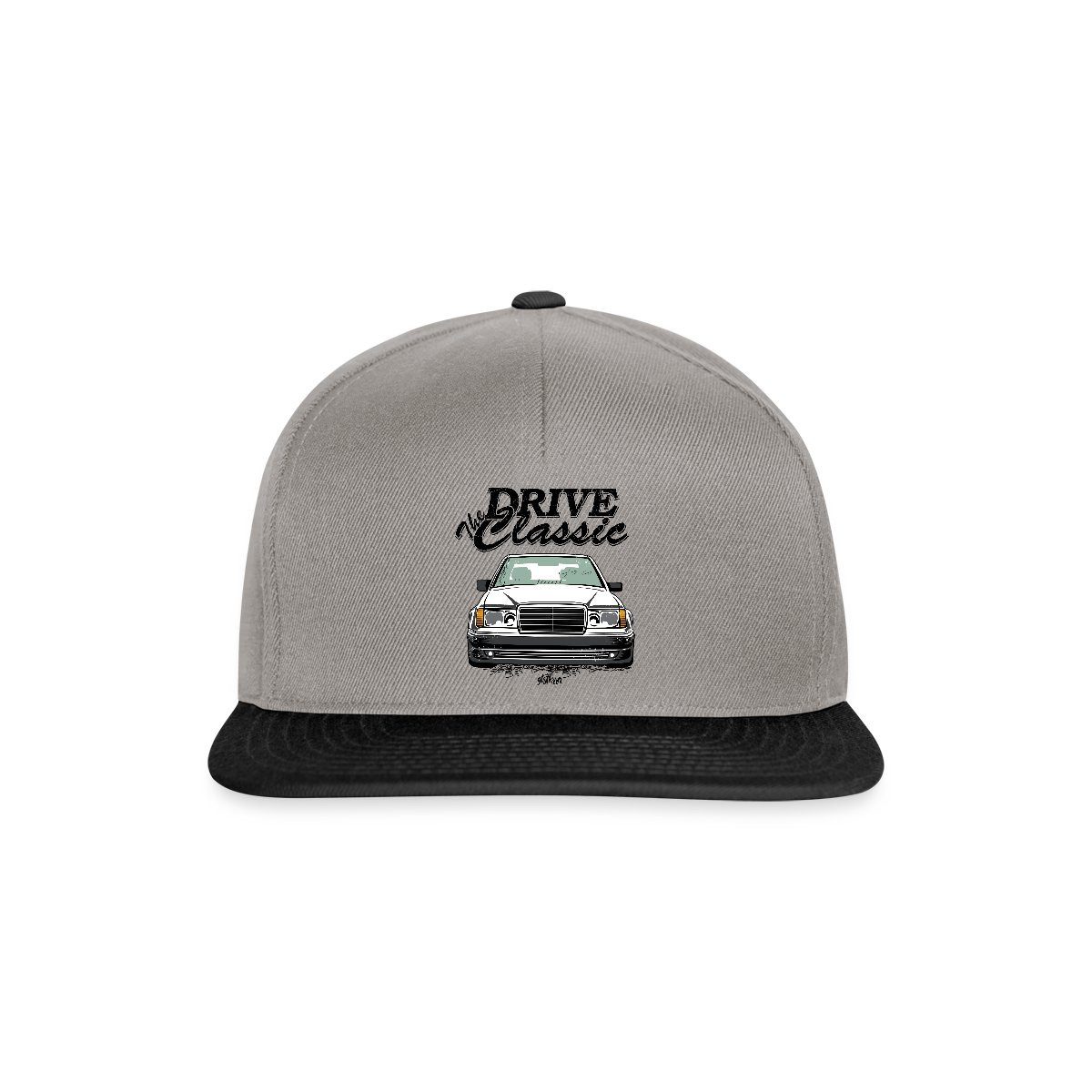 Spreadshirt Snapback Cap Drive The Classic Oldtimer Youngtimer Auto Fan Geschenk Snapback Cap (1-St)