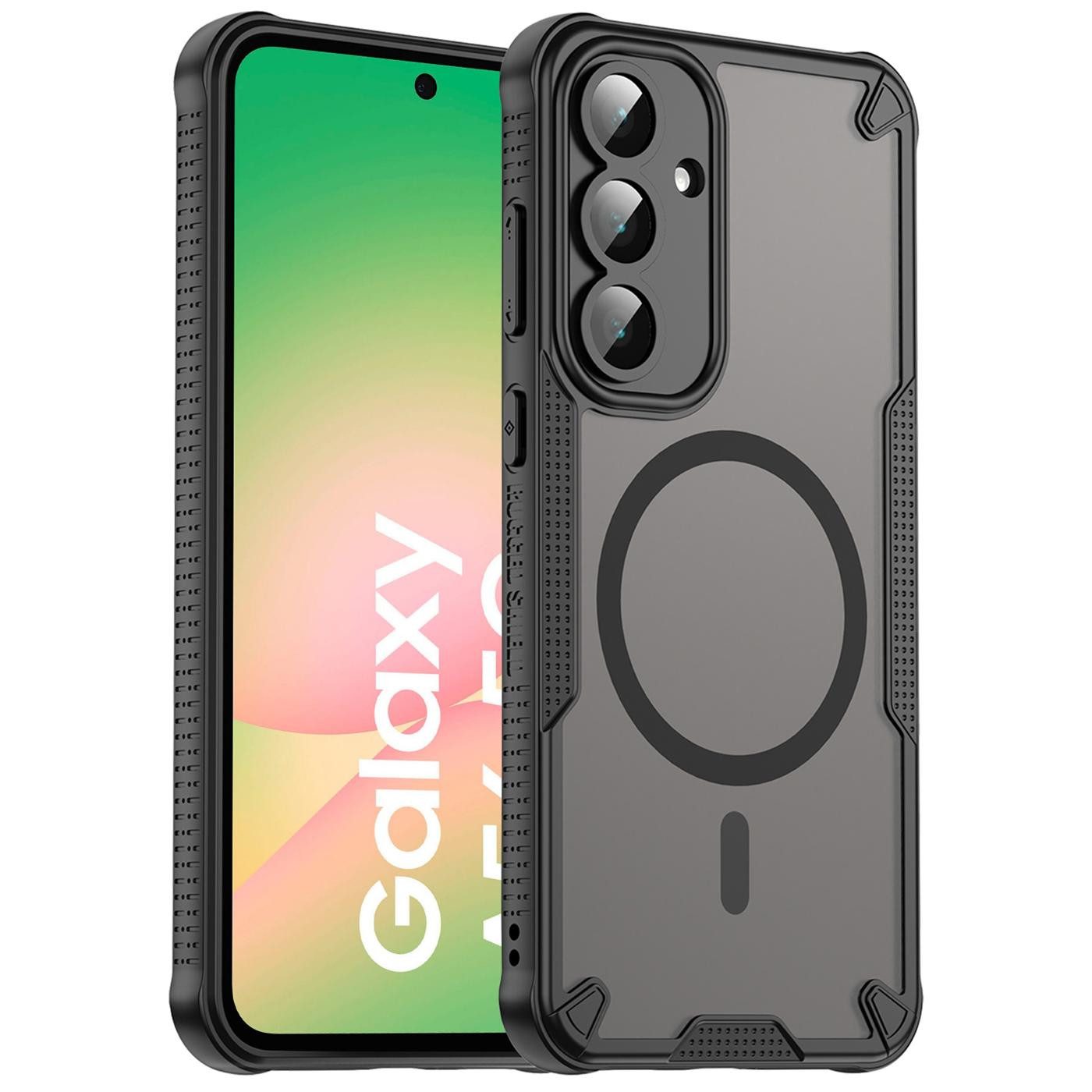CoolGadget Handyhülle Defender Series Handy Hülle für Samsung Galaxy A56 5G 6,7 Zoll, Magsafe TPU Schlicht Robust Schutzhülle für Galaxy A56 5G Hülle