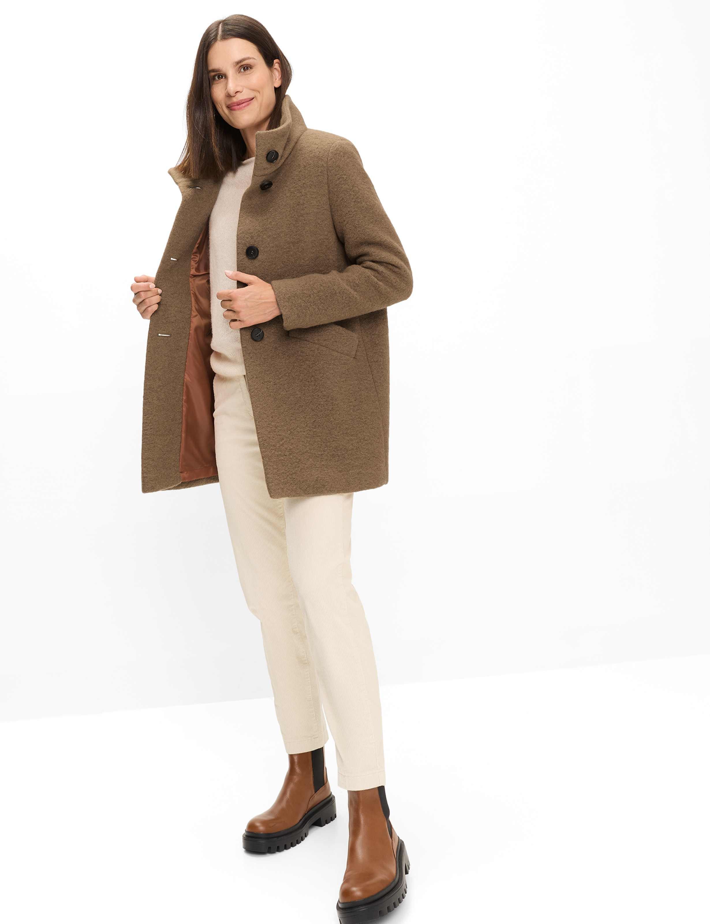 Fuchs Schmitt Outdoorjacke Style Wollmantel Mailand